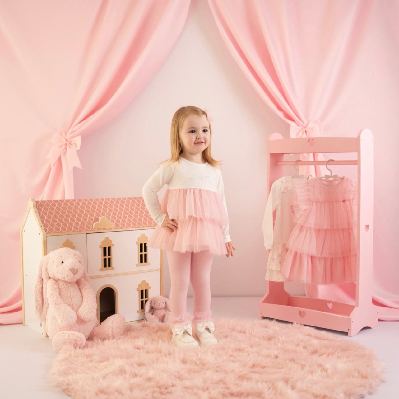 Little A Kayla Tulle Legging Set