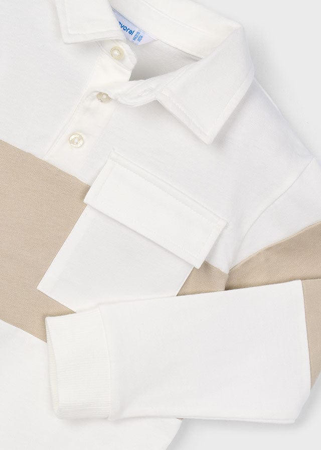 Mayoral Long Sleeve Polo Shirt