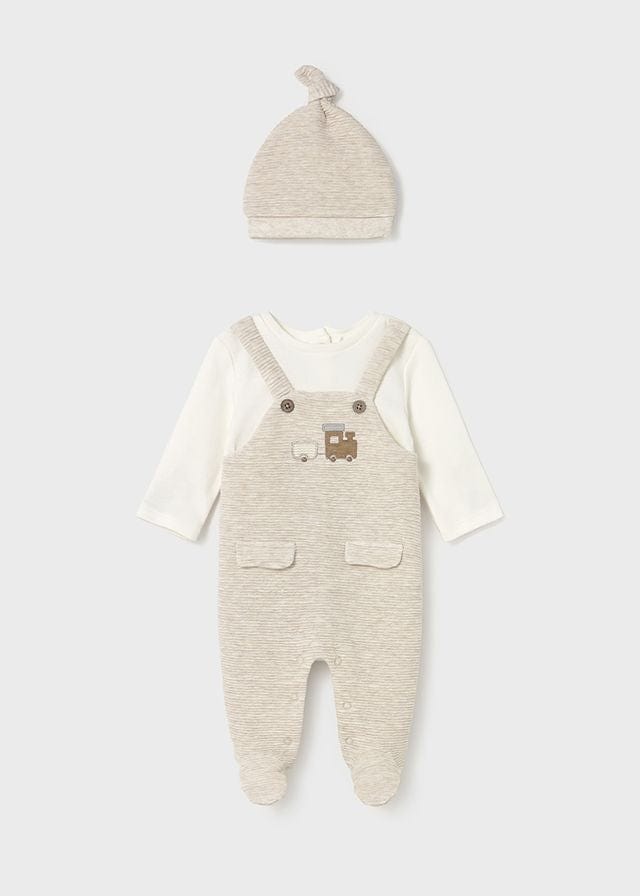 Mayoral Dungaree with Hat
