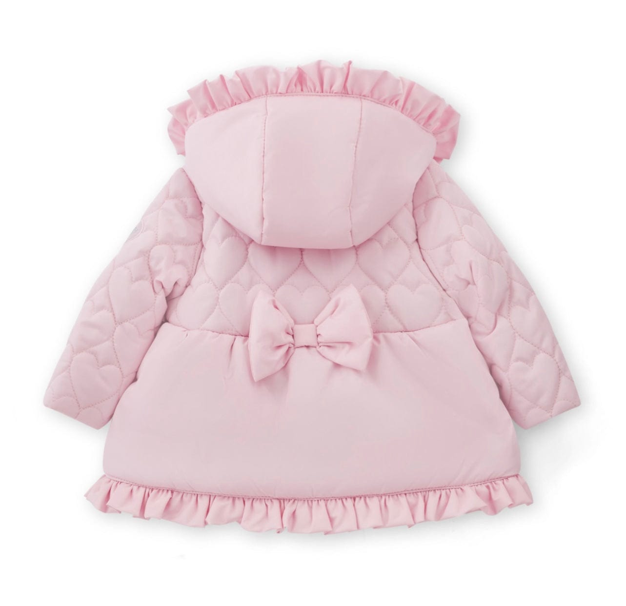 Little A Kaia Heart Embroidery Puff Hooded Jacket