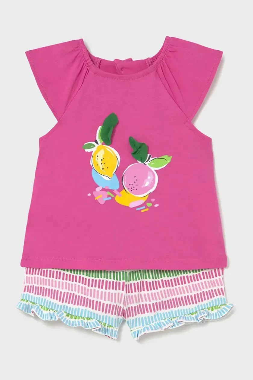 Mayoral Printed Shorts Set