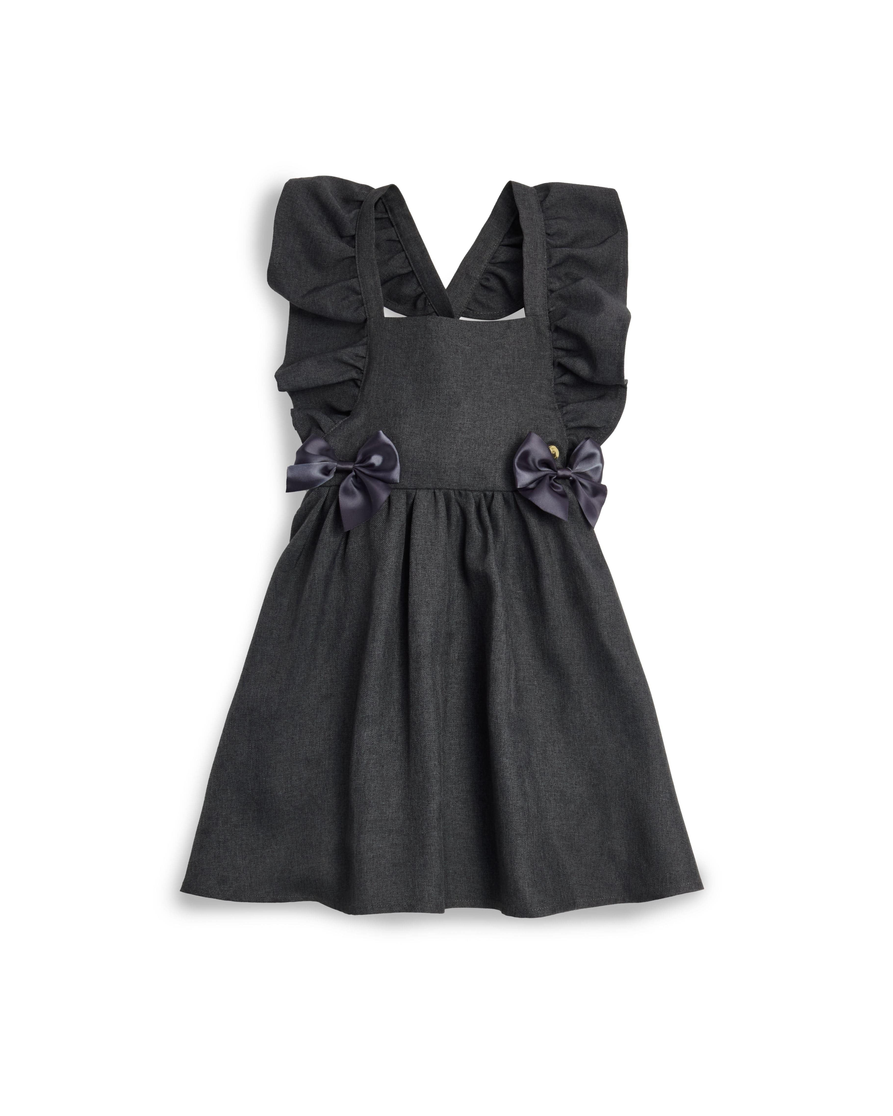 Caramelo Flared Pinafore with Bow