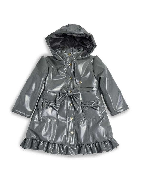 Caramelo Bow Rain Mac
