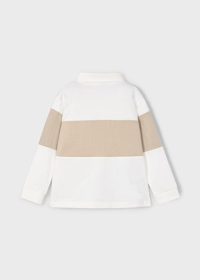 Mayoral Long Sleeve Polo Shirt