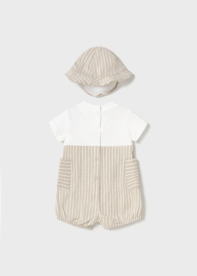 Mayoral Dungaree with Hat