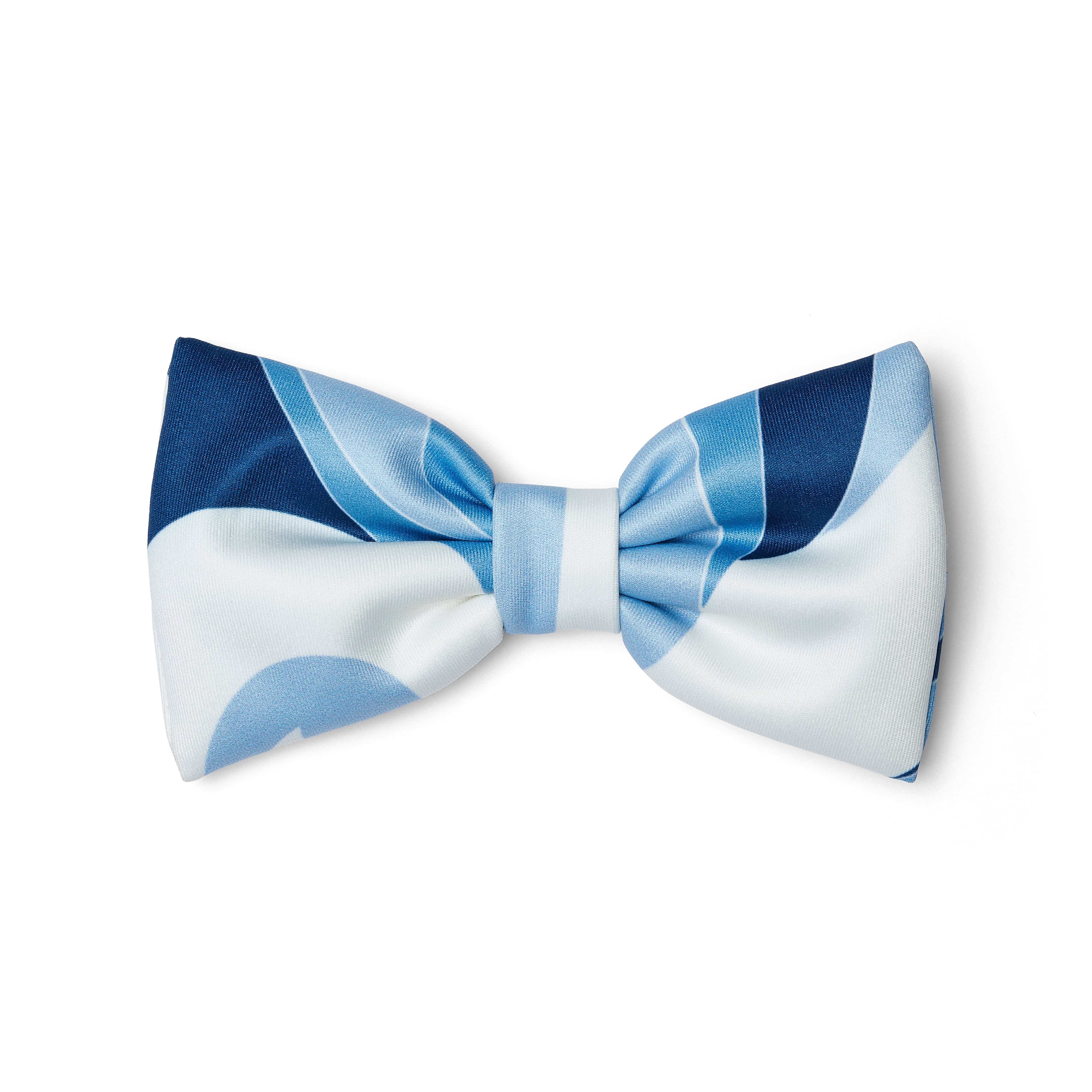 A Dee Leighton Swirl Print Bow Hair Clip