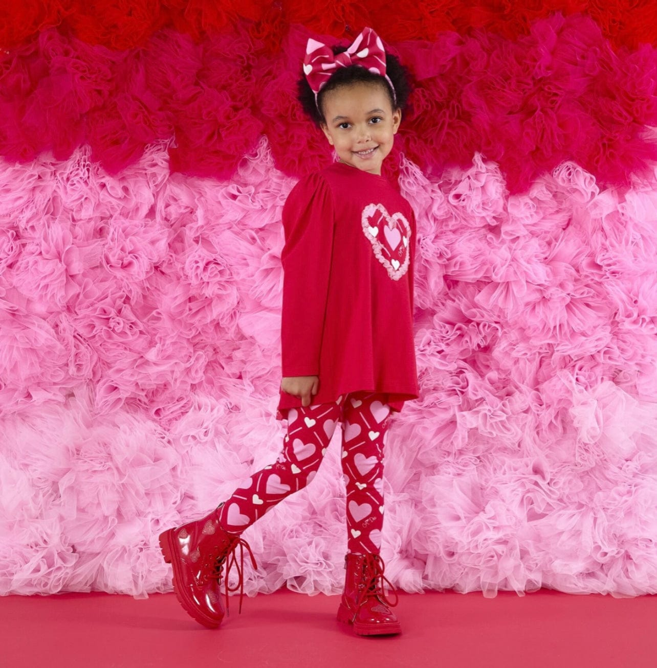 A Dee Lola Heart Print Legging Set