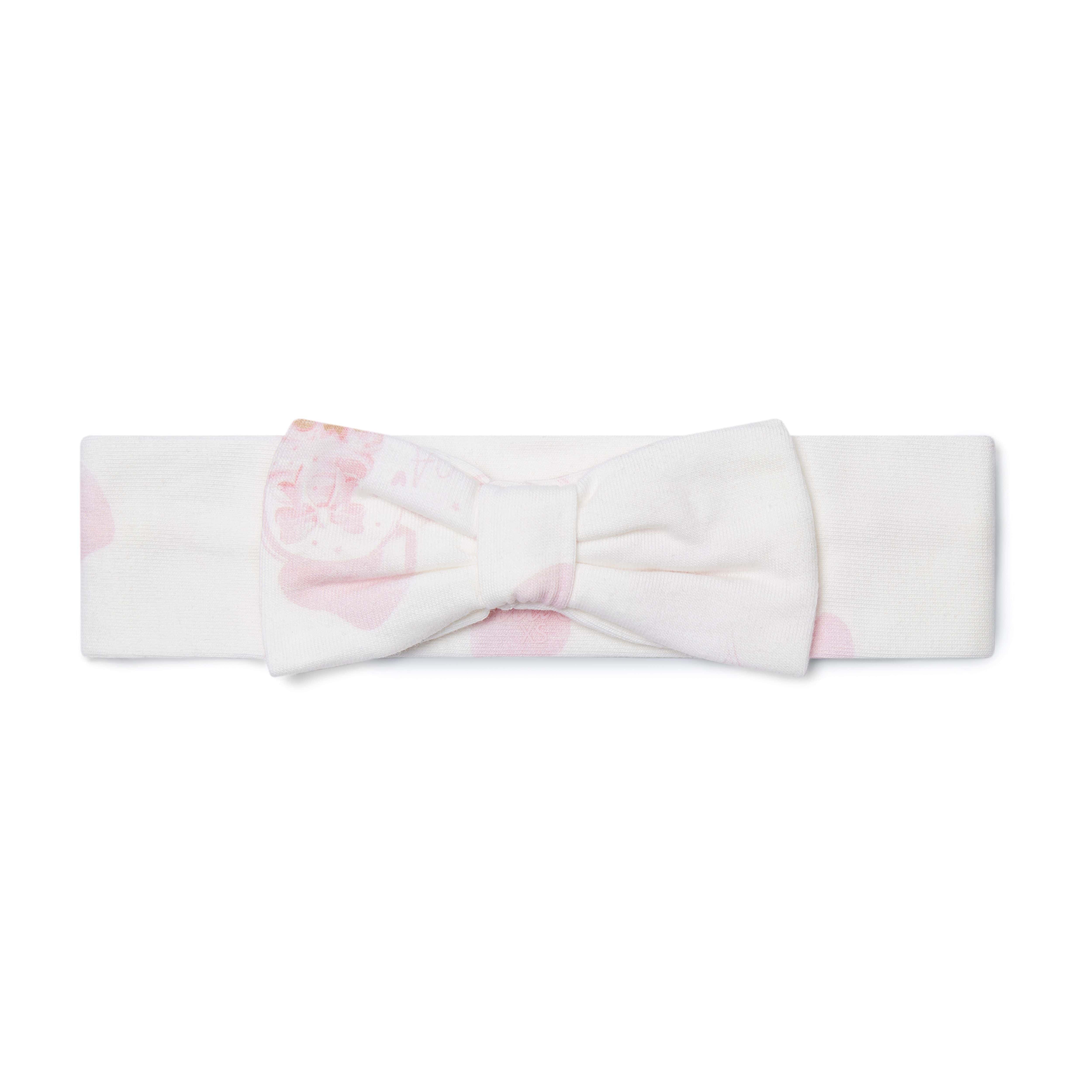 Little A Katalina Cupcake Print Bow Headband
