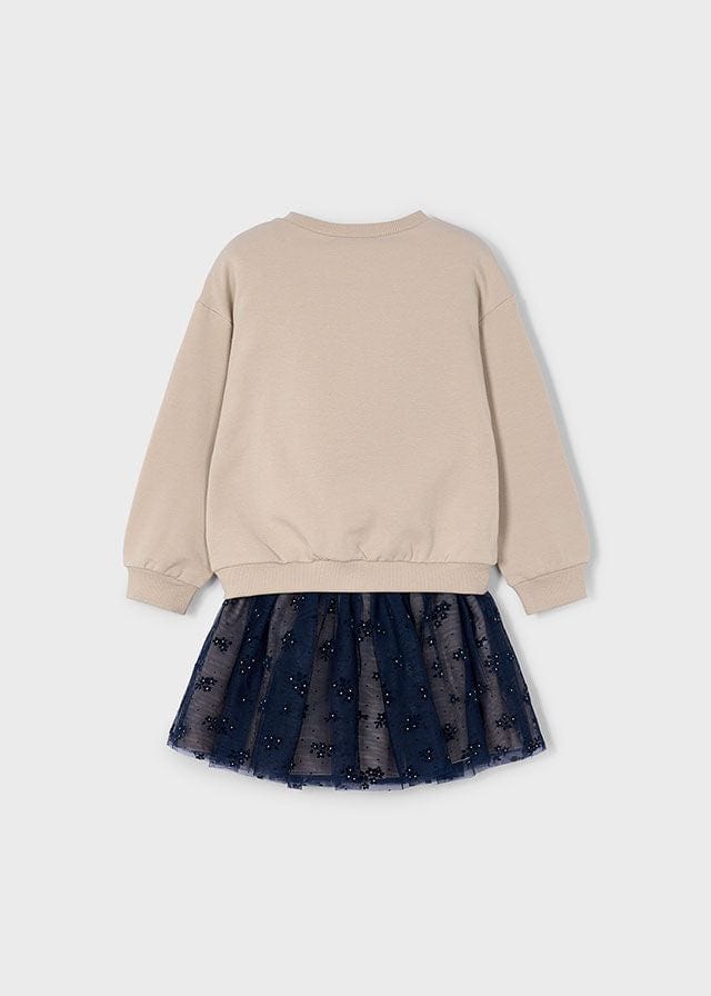 Mayoral Pullover & Tulle Skirt Set