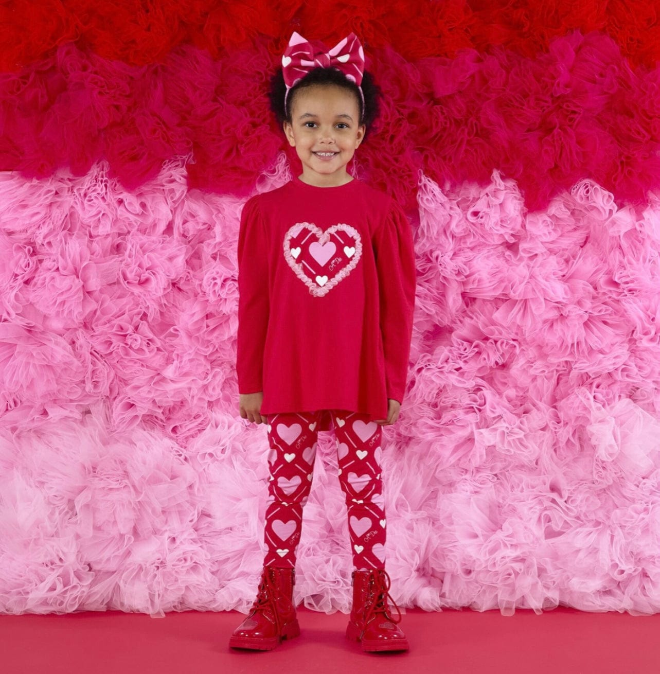 A Dee Lola Heart Print Legging Set