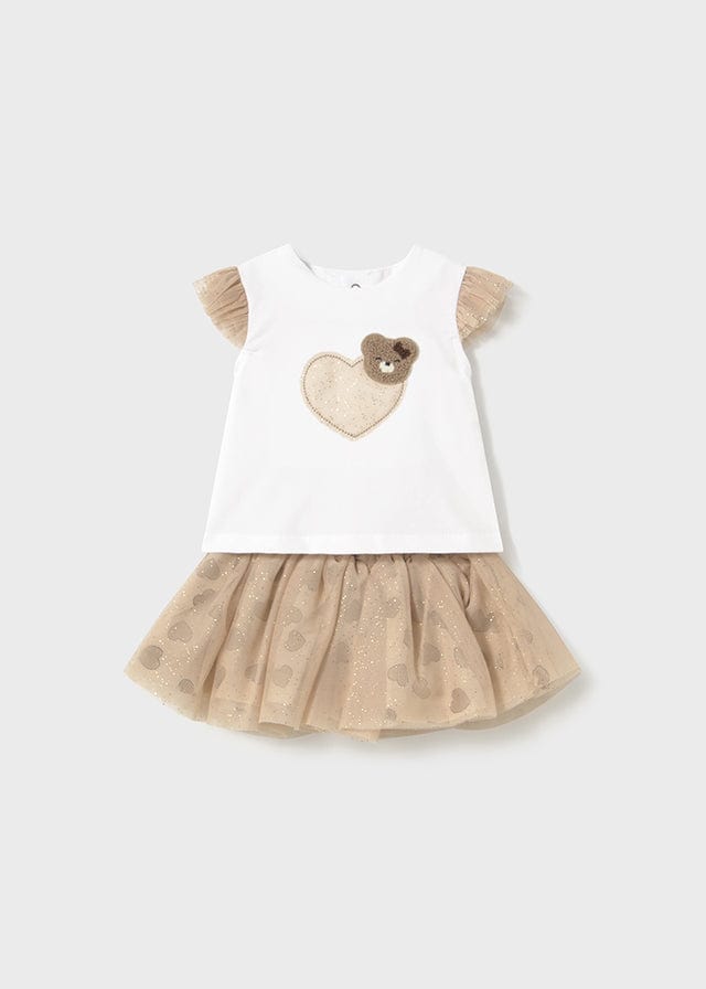 Mayoral Tulle Skirt Set