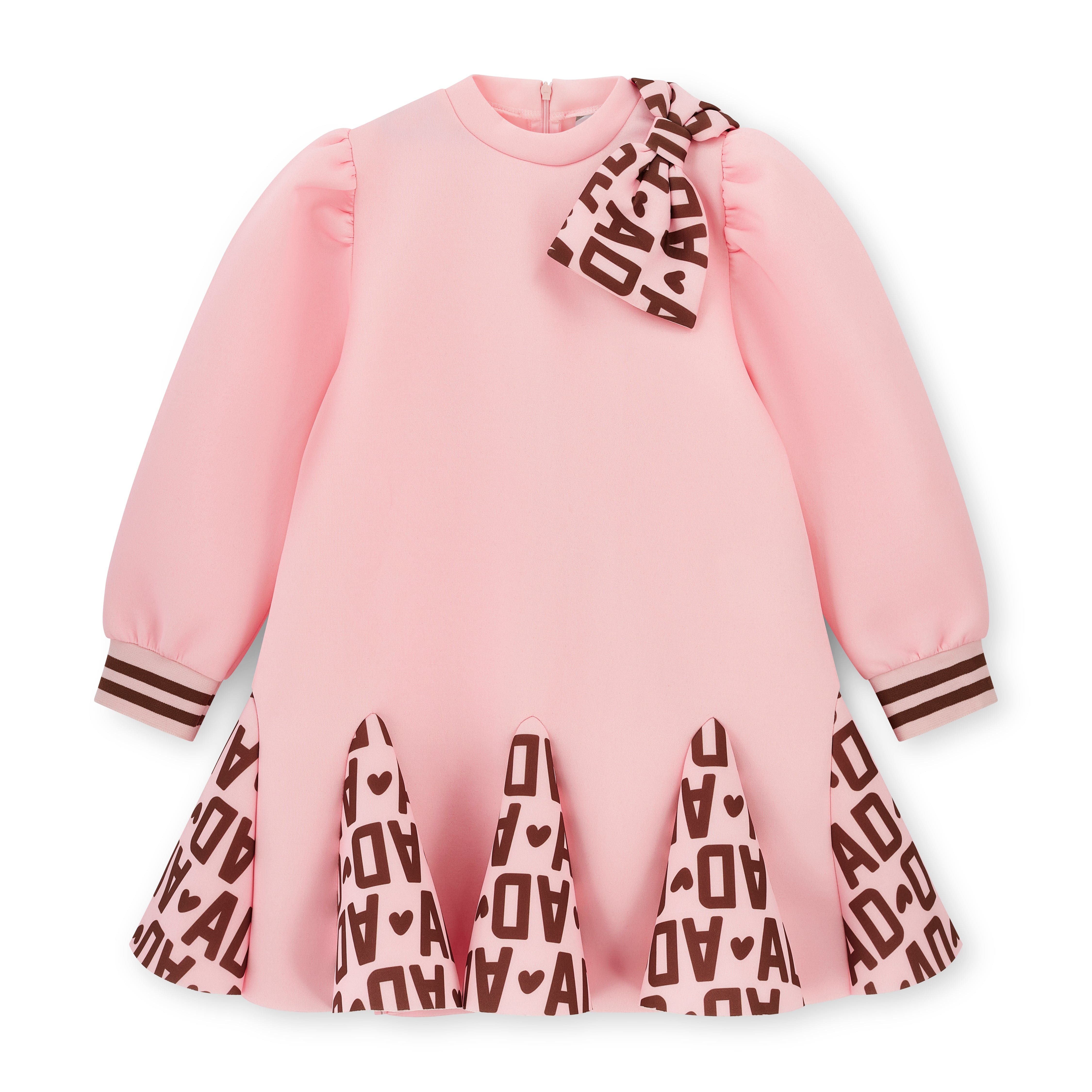 A Dee Maisie Print Bow Dress