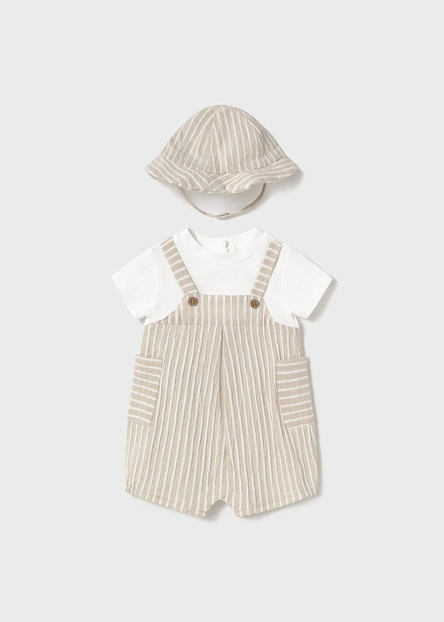 Mayoral Dungaree with Hat