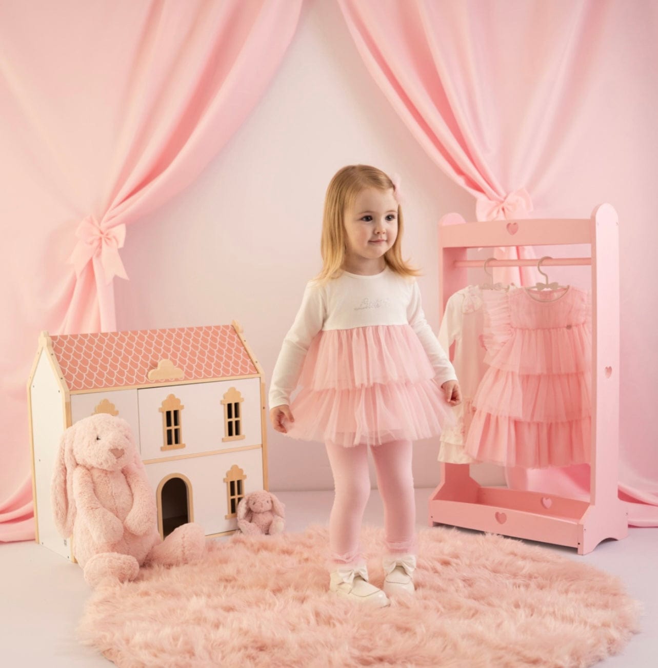 Little A Kayla Tulle Legging Set