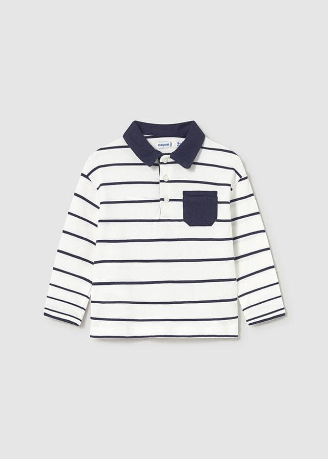Mayoral Long Sleeve Polo Shirt