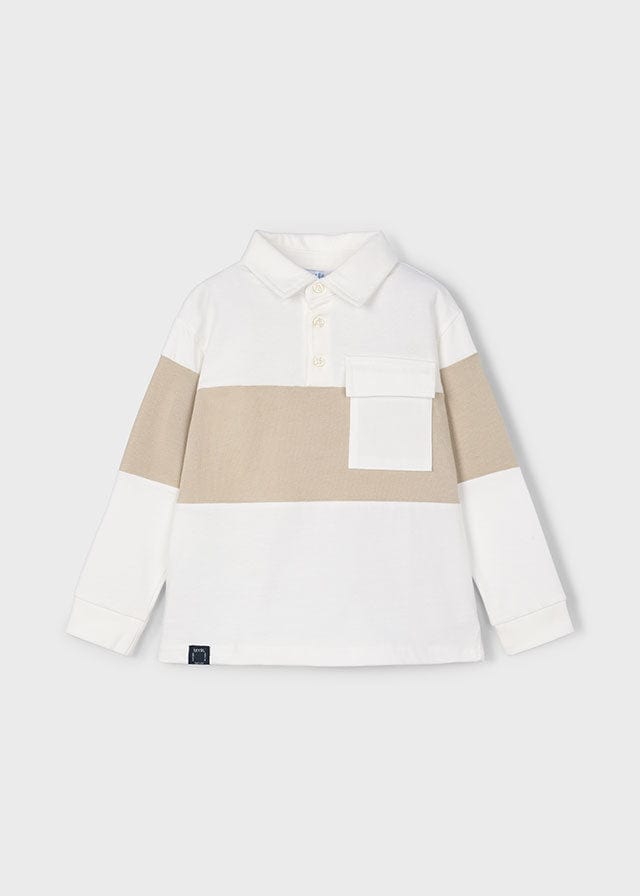 Mayoral Long Sleeve Polo Shirt