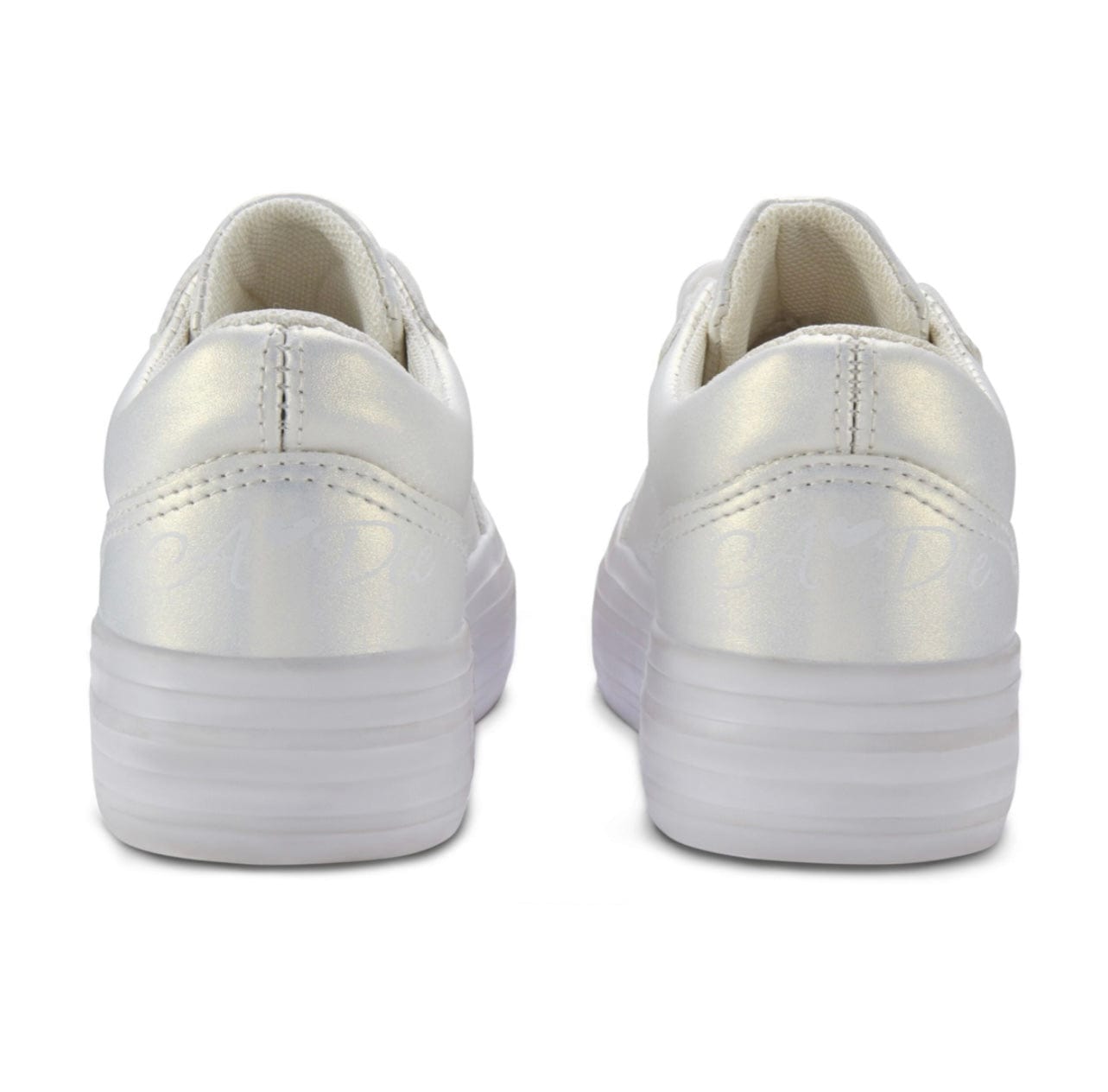 A Dee Patty Trainer with Ribbon Laces