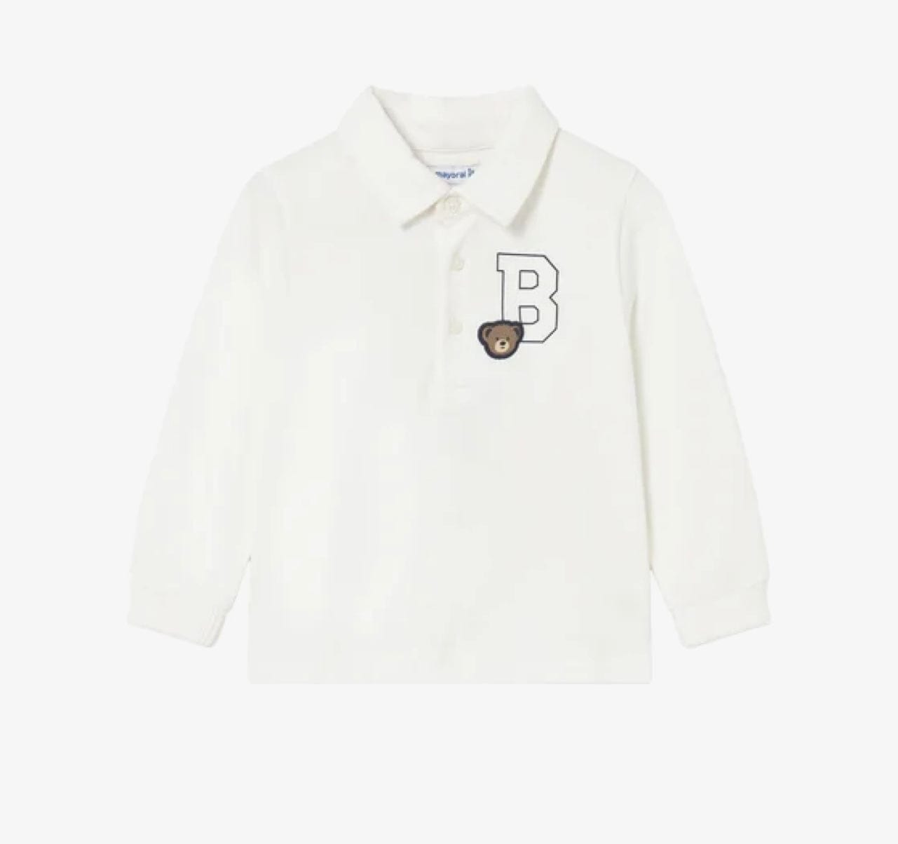 Mayoral Long Sleeve Polo Shirt