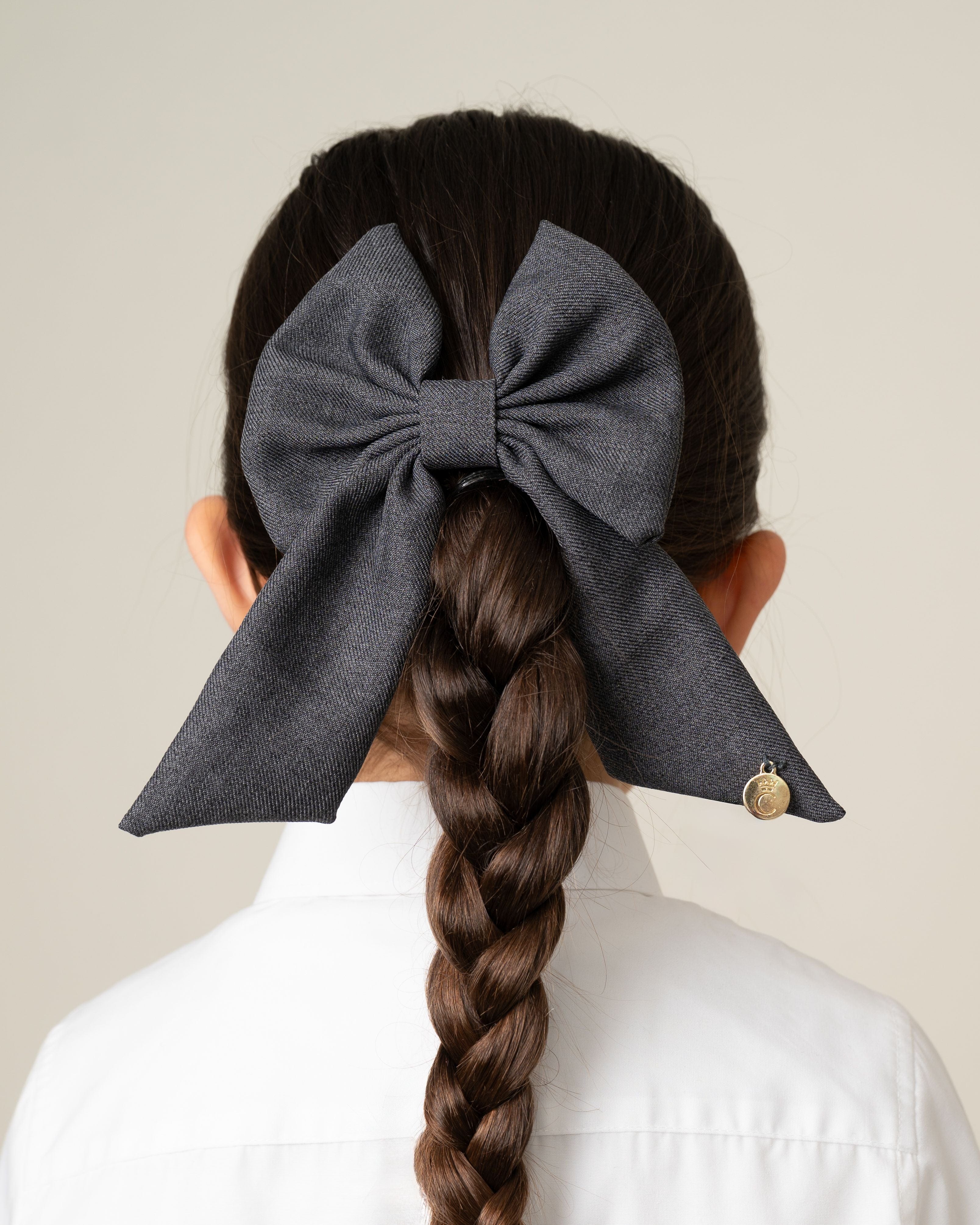 Caramelo School Hair Bow with Alligatorclip