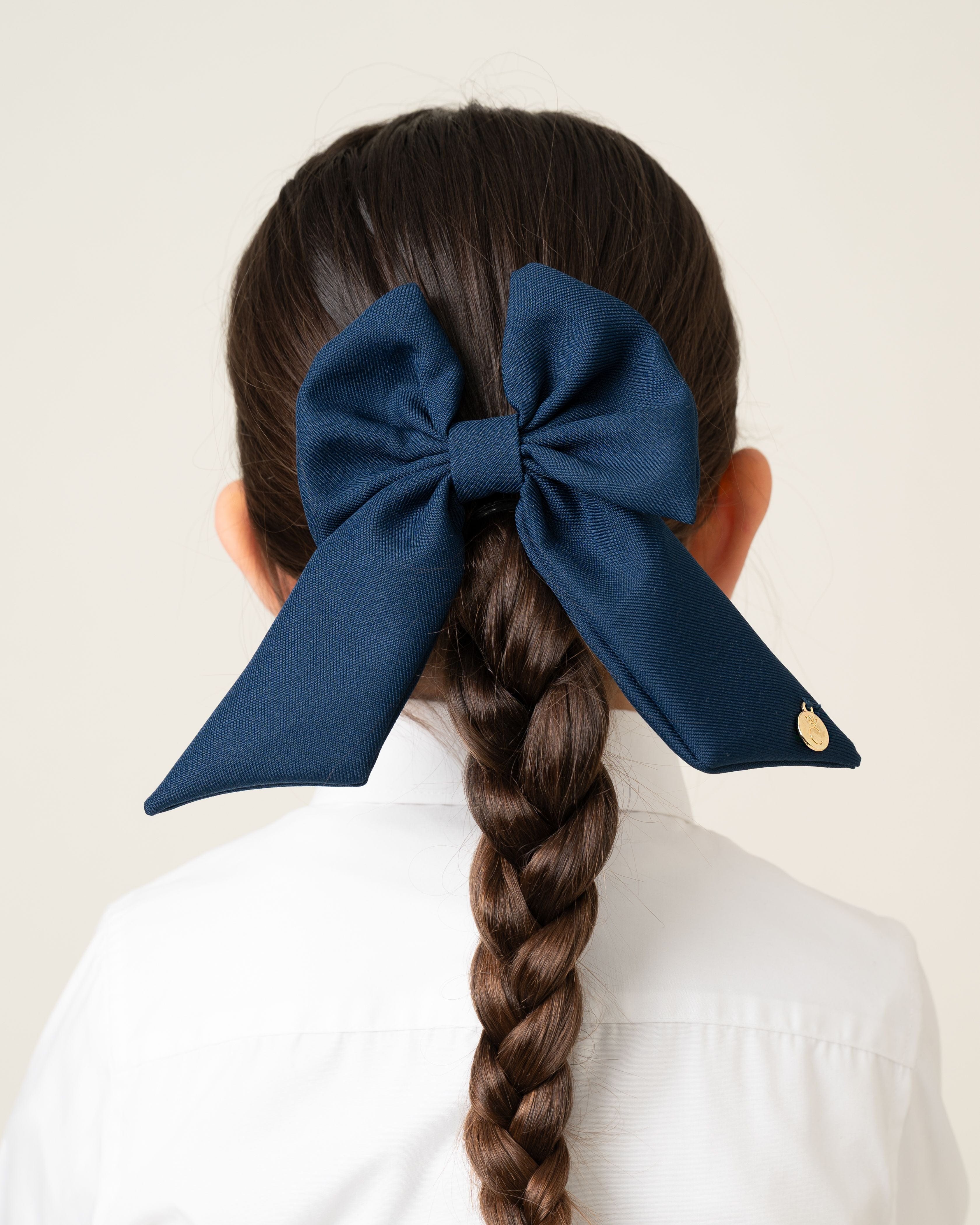 Caramelo School Hair Bow with Alligatorclip
