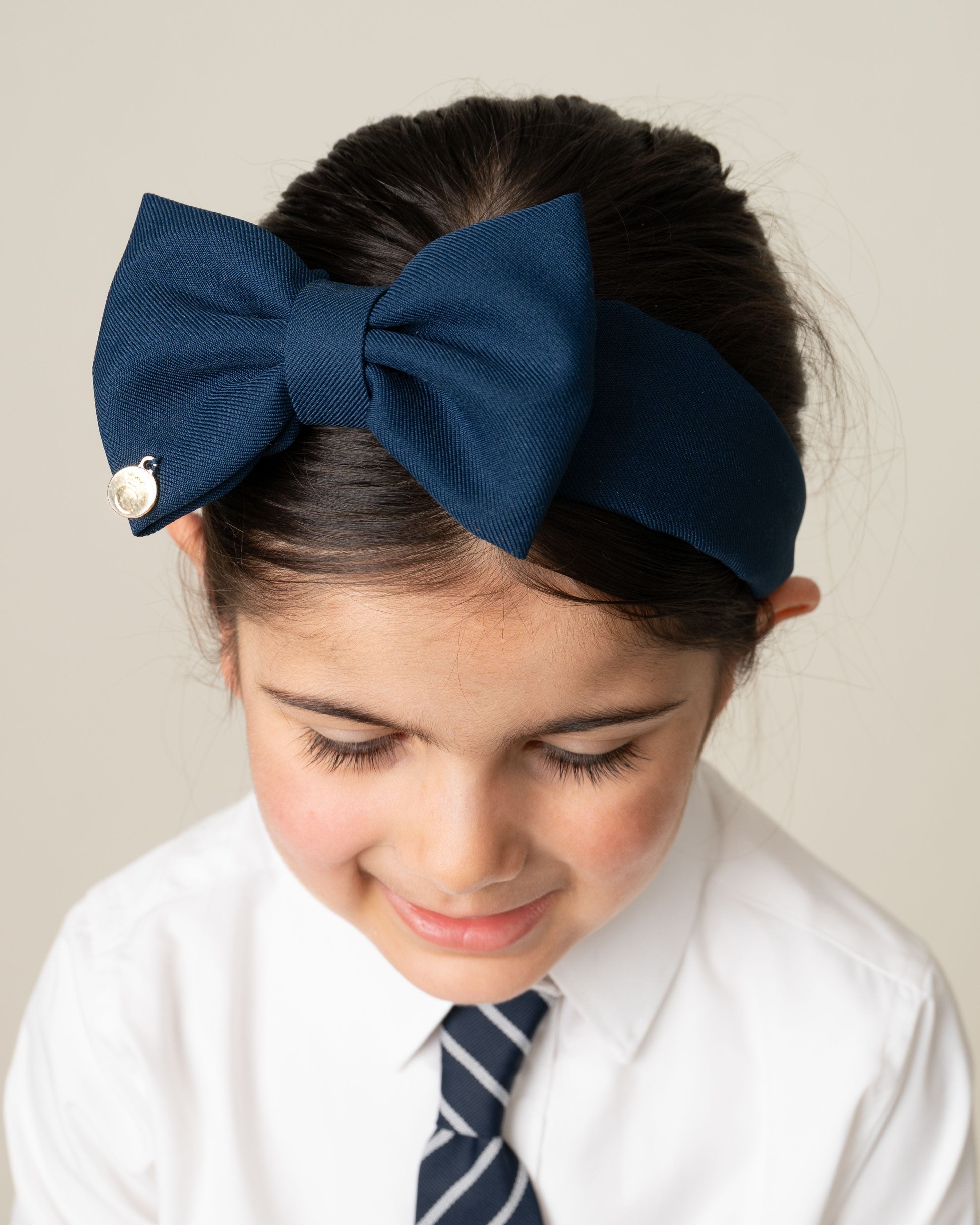 Caramelo School Bow Headband