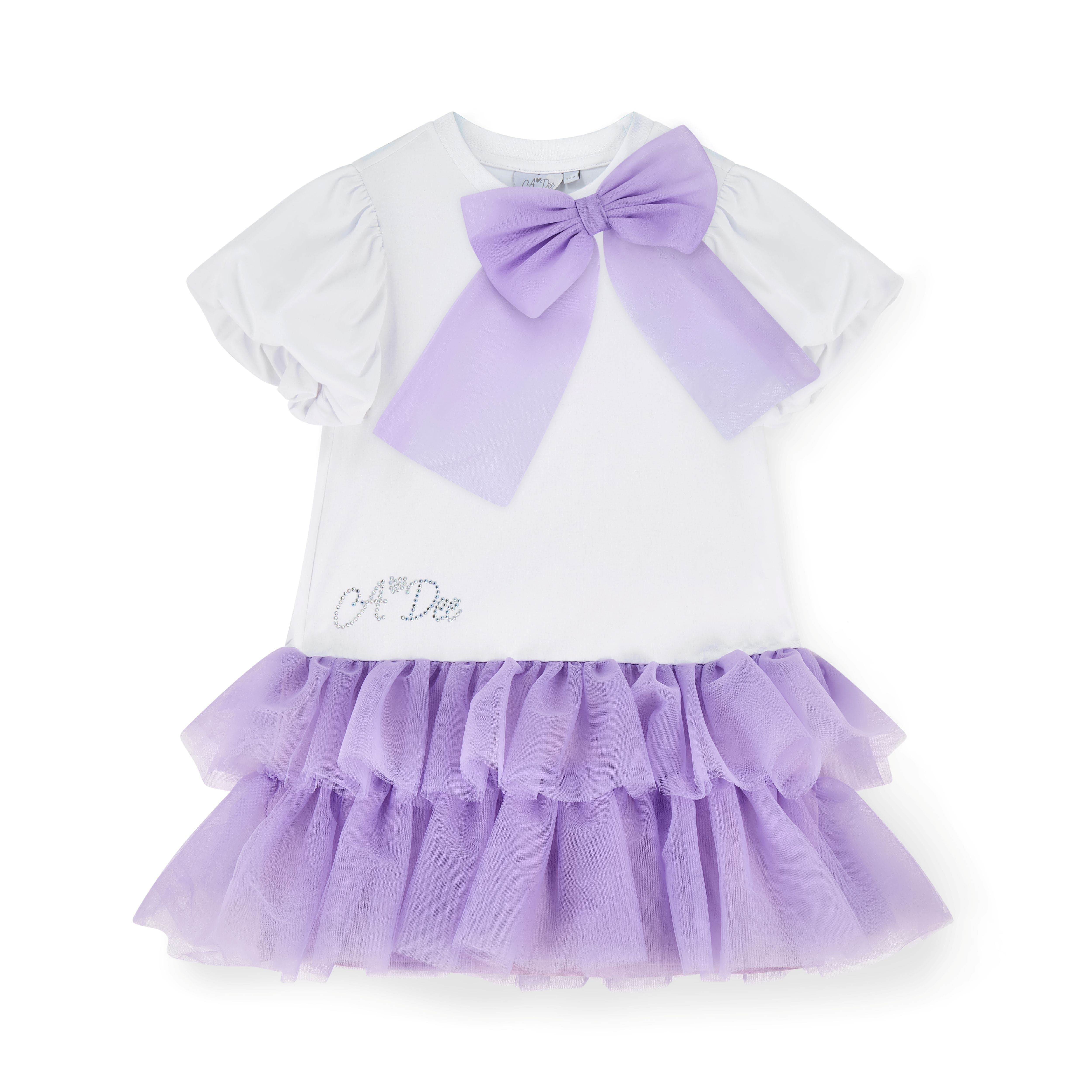 A Dee Sparkle Tulle Frill Dress
