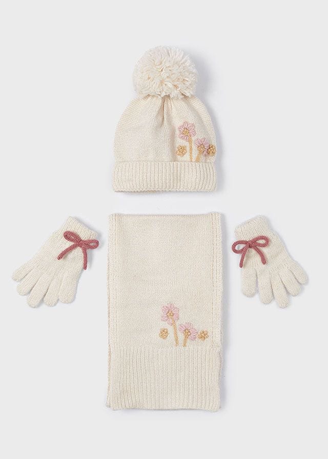 Mayoral Hat/Scarf & Gloves Set