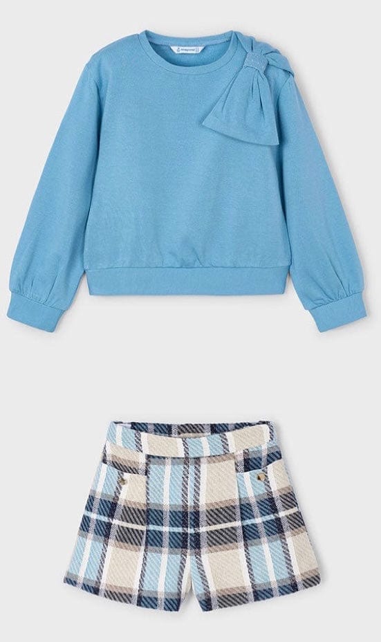 Mayoral Pullover & Shorts Set