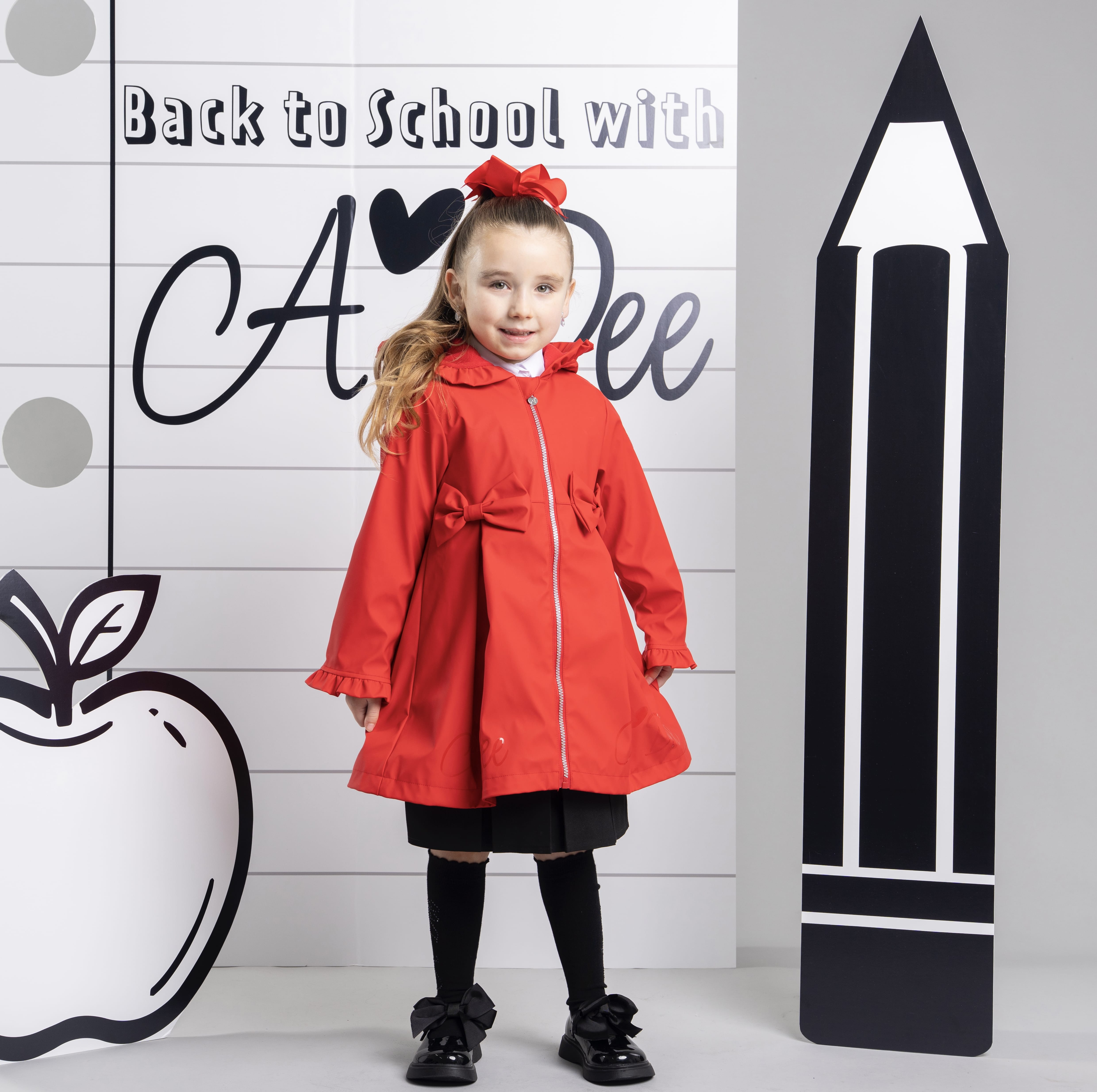 A Dee Nova Red Raincoat