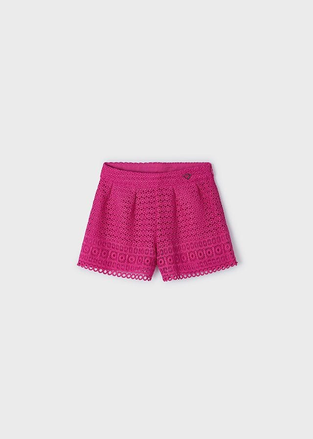 Mayoral Broderie Anglaise Shorts Set