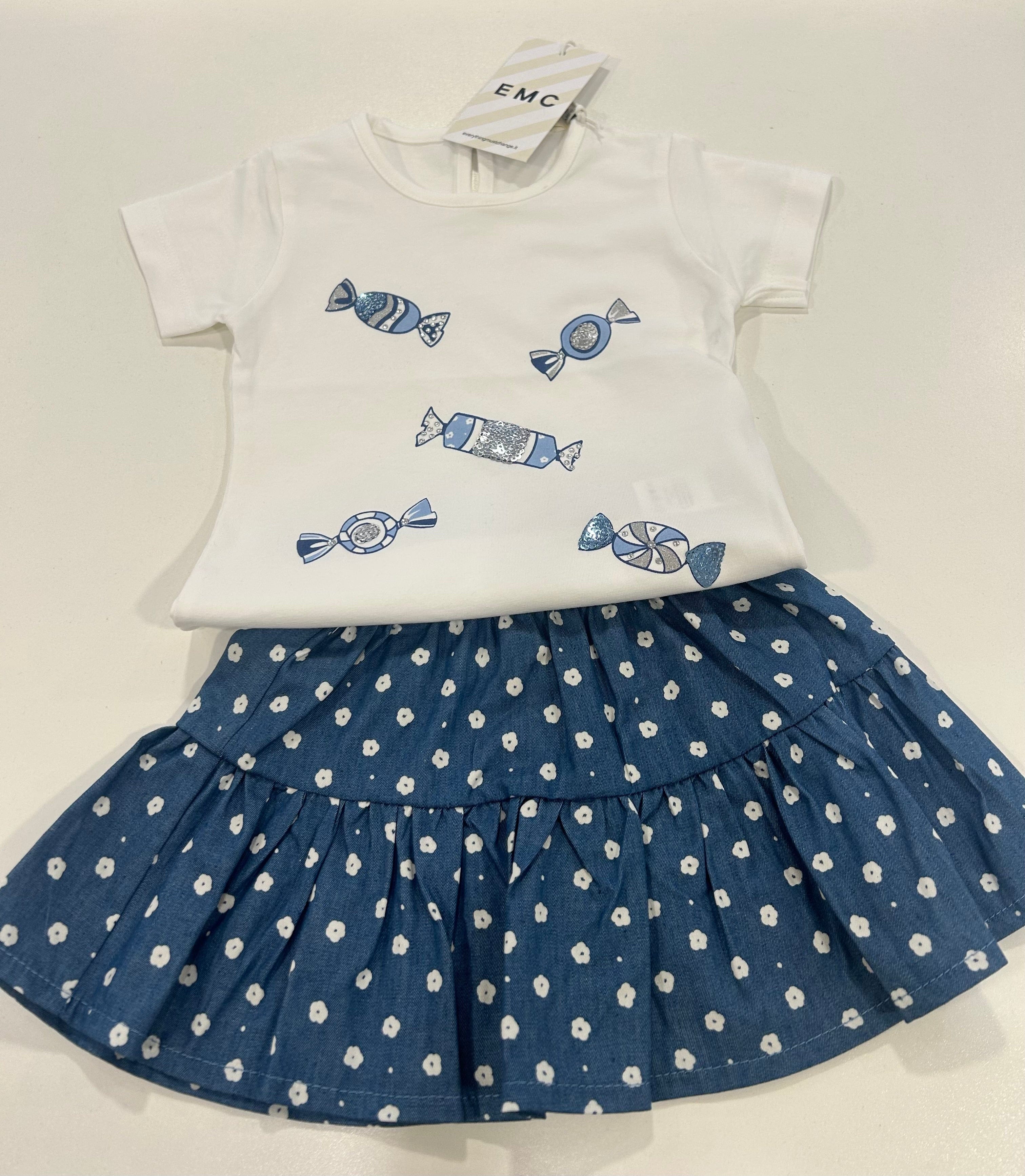 EMC Girls Skirt Set