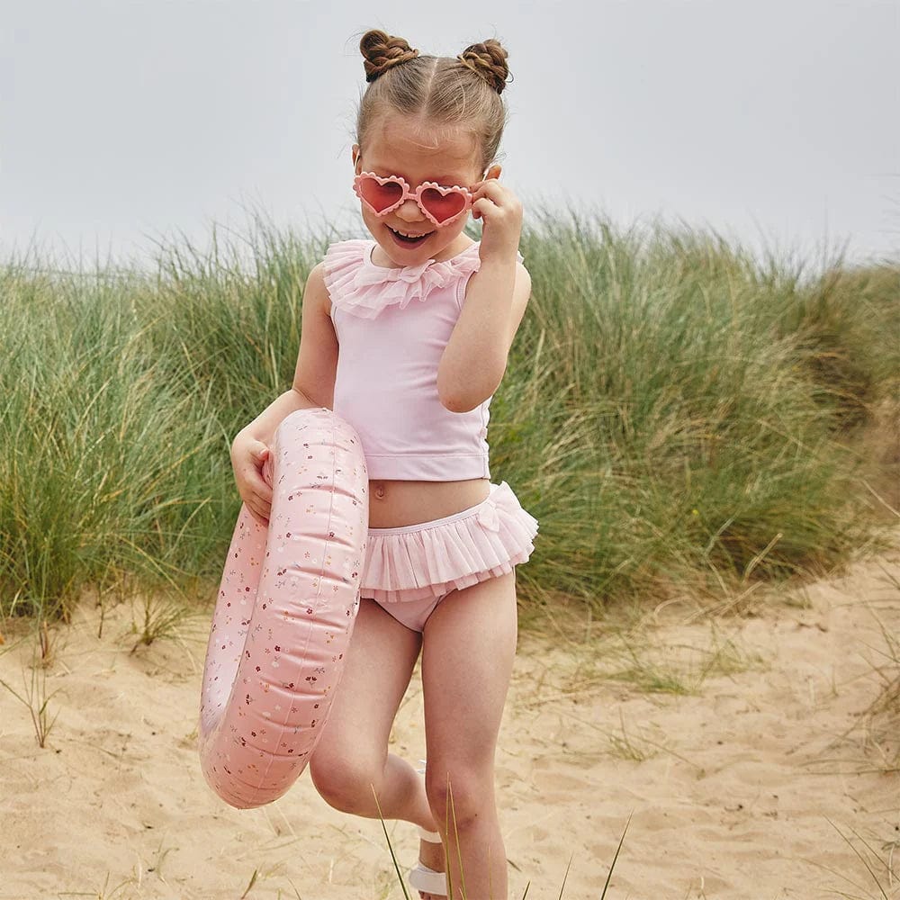 Caramelo Tulle Frill Tankini