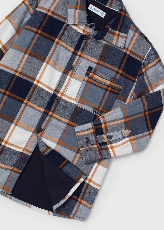 Mayoral Checked Overshirt