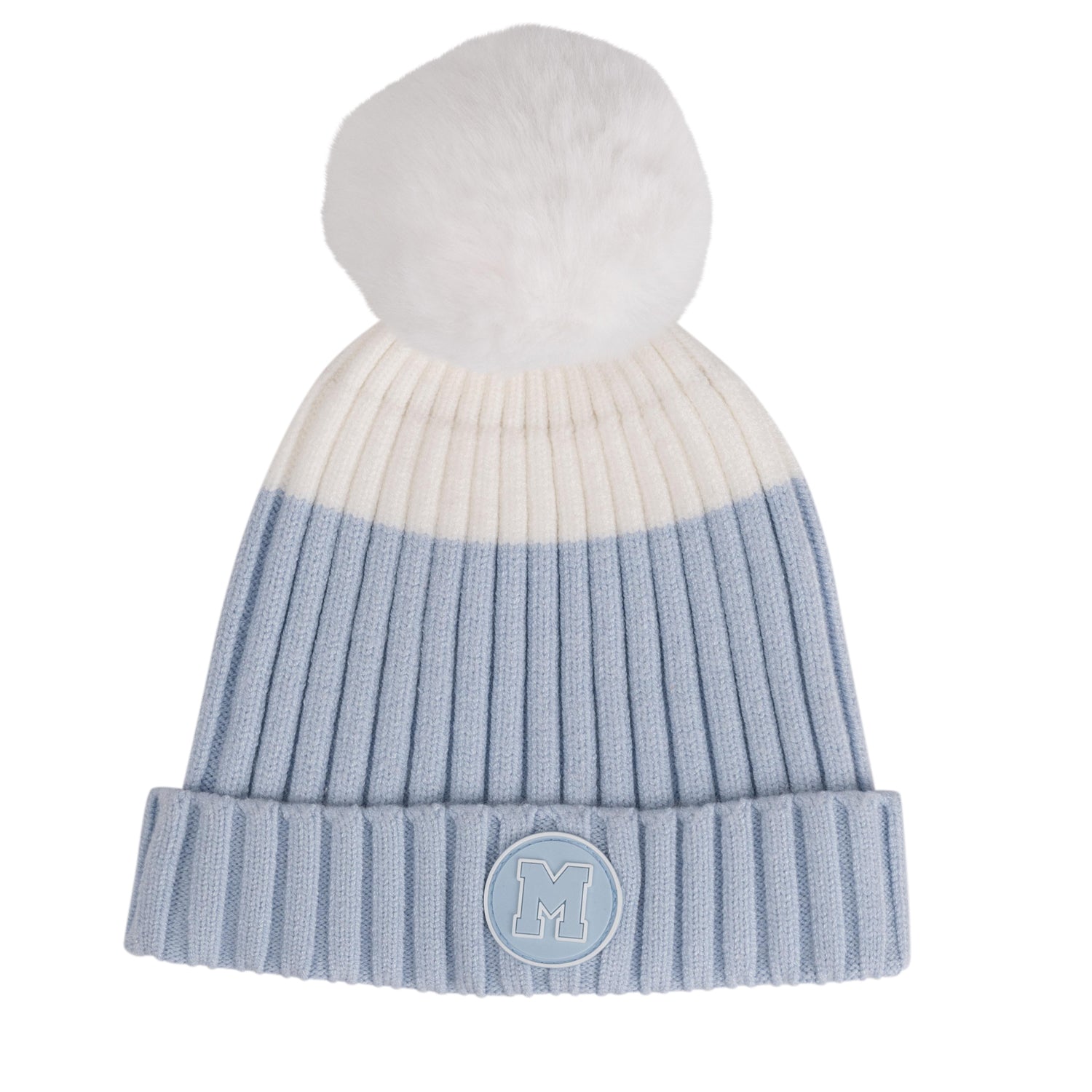 Mitch & Son AW24 Ally Blue Pom Pom Hat