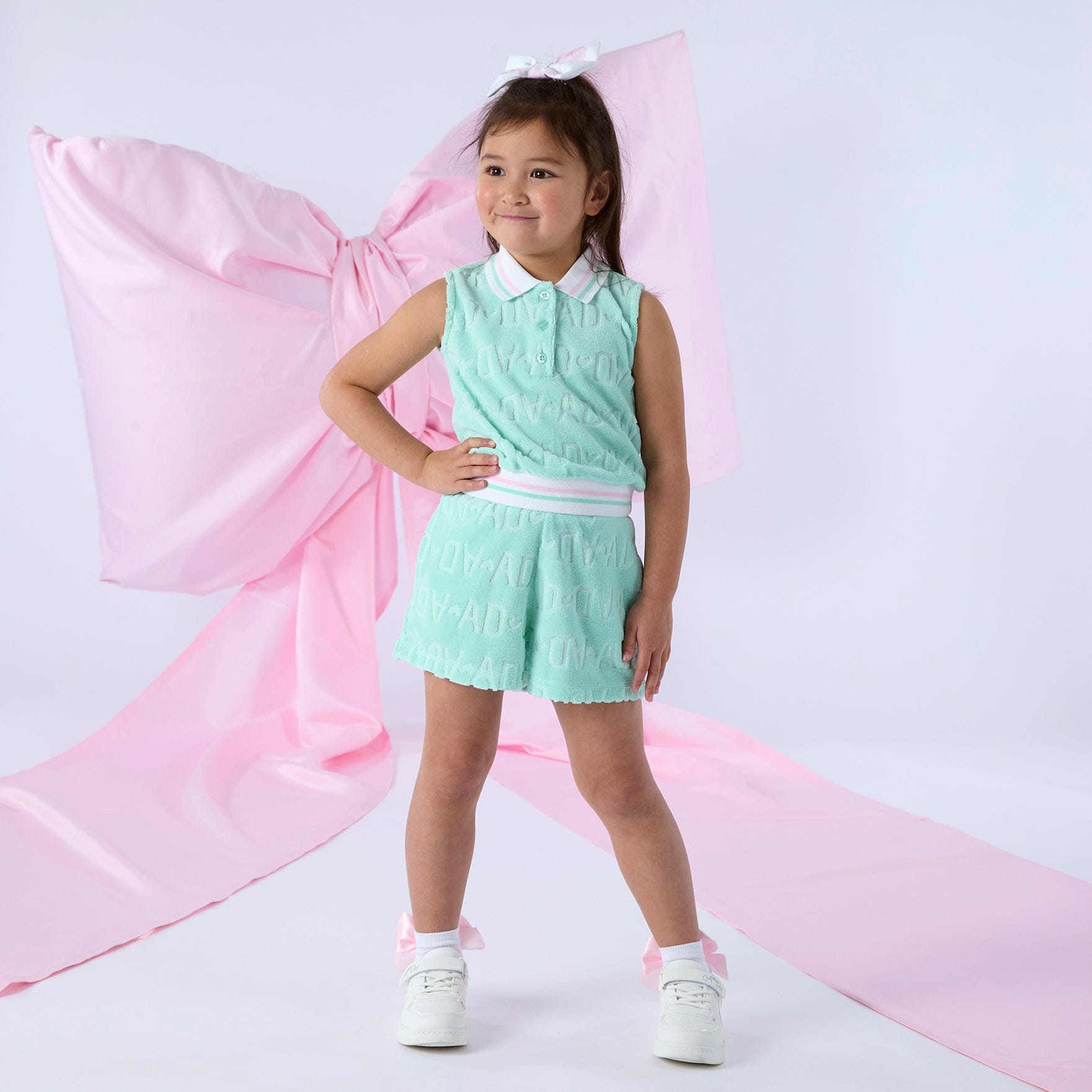 A Dee Romi Terry Short Set