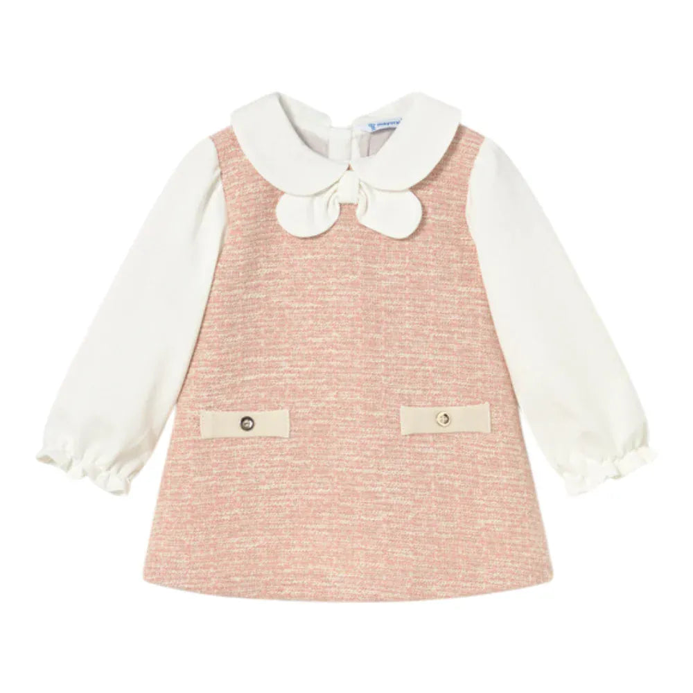 Mayoral Tweed-Knit Dress