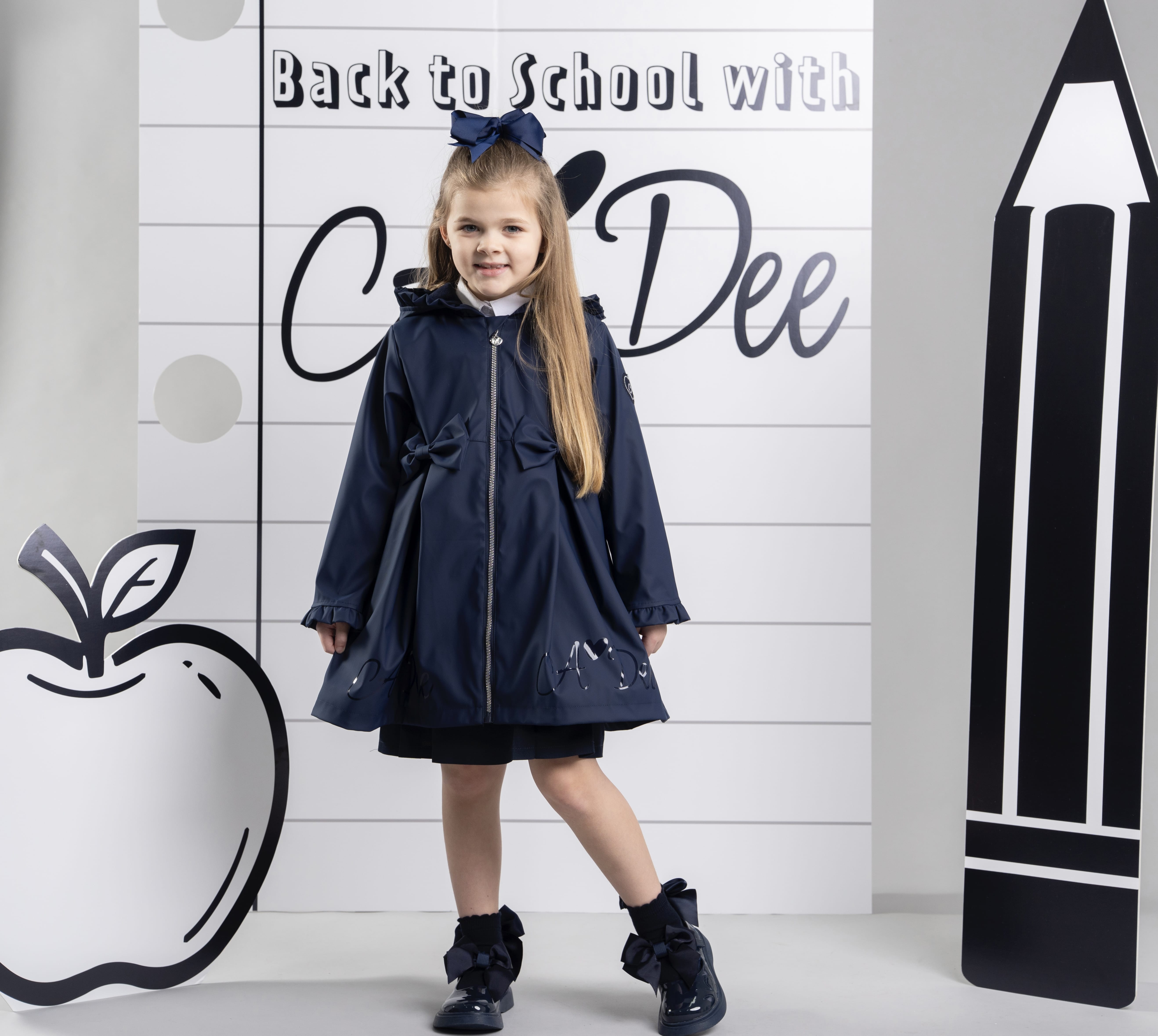 A Dee Nova Dark Navy Raincoat
