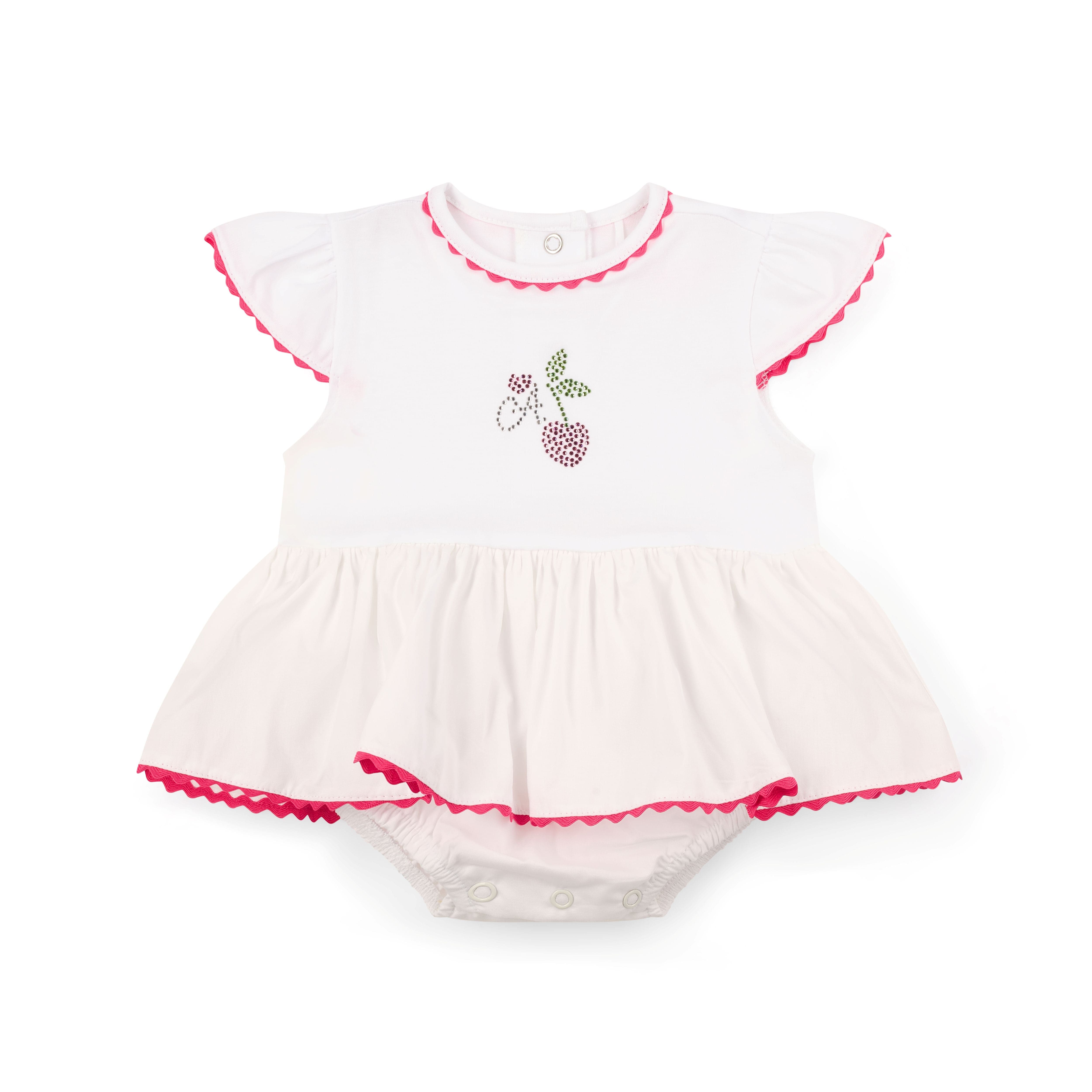 Little A Peggy Cherry Romper