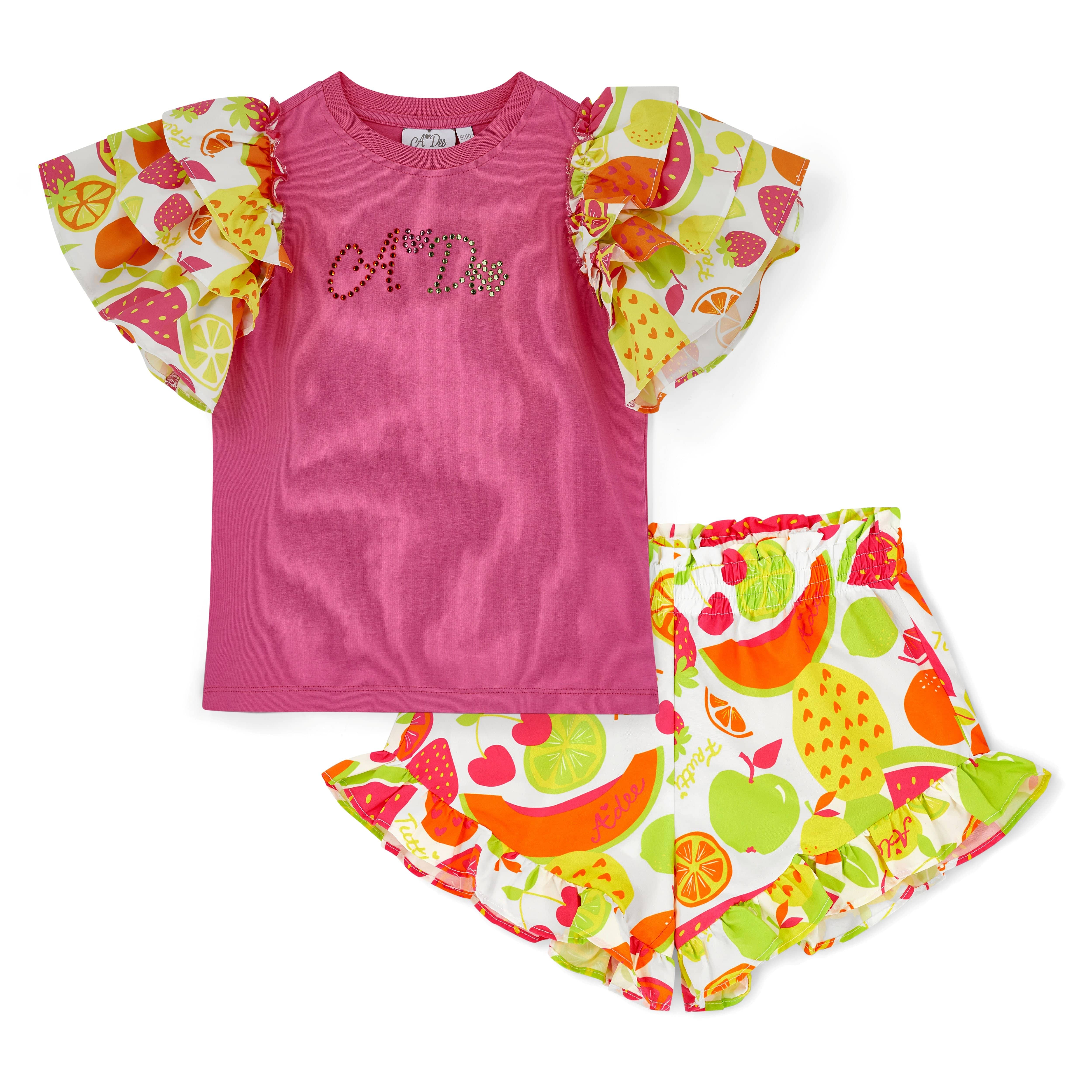 A Dee Tabitha Tutto Frutti Polo Short Set