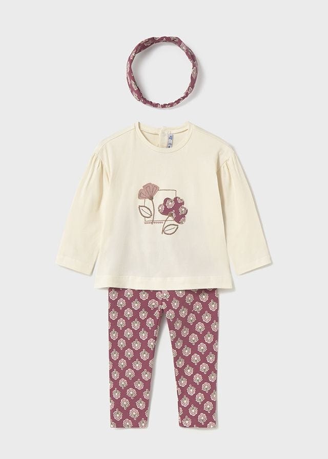Mayoral Legging Set with Headband