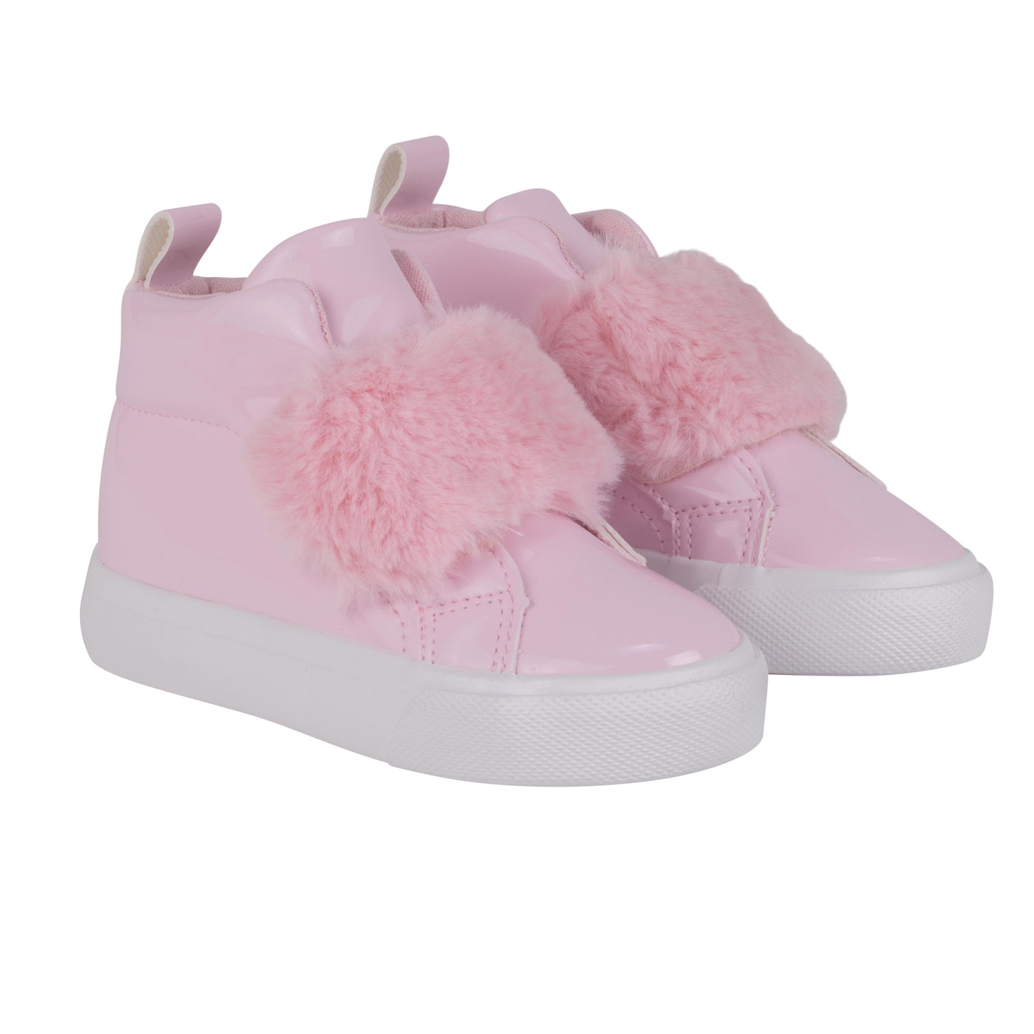 Little A AW24 Furever Fur Strap High Top