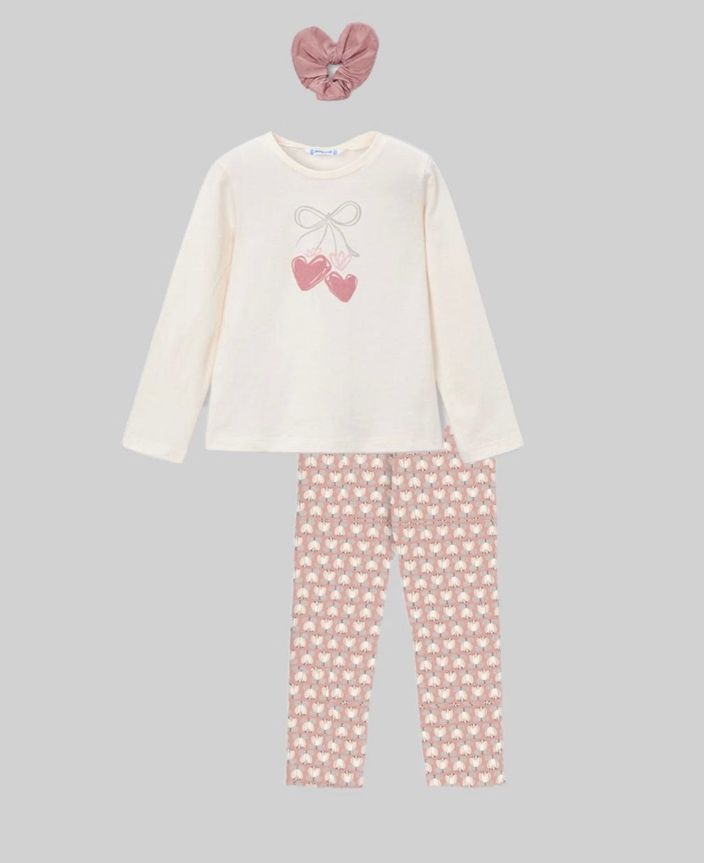 Mayoral Legging Set with Scrunchie