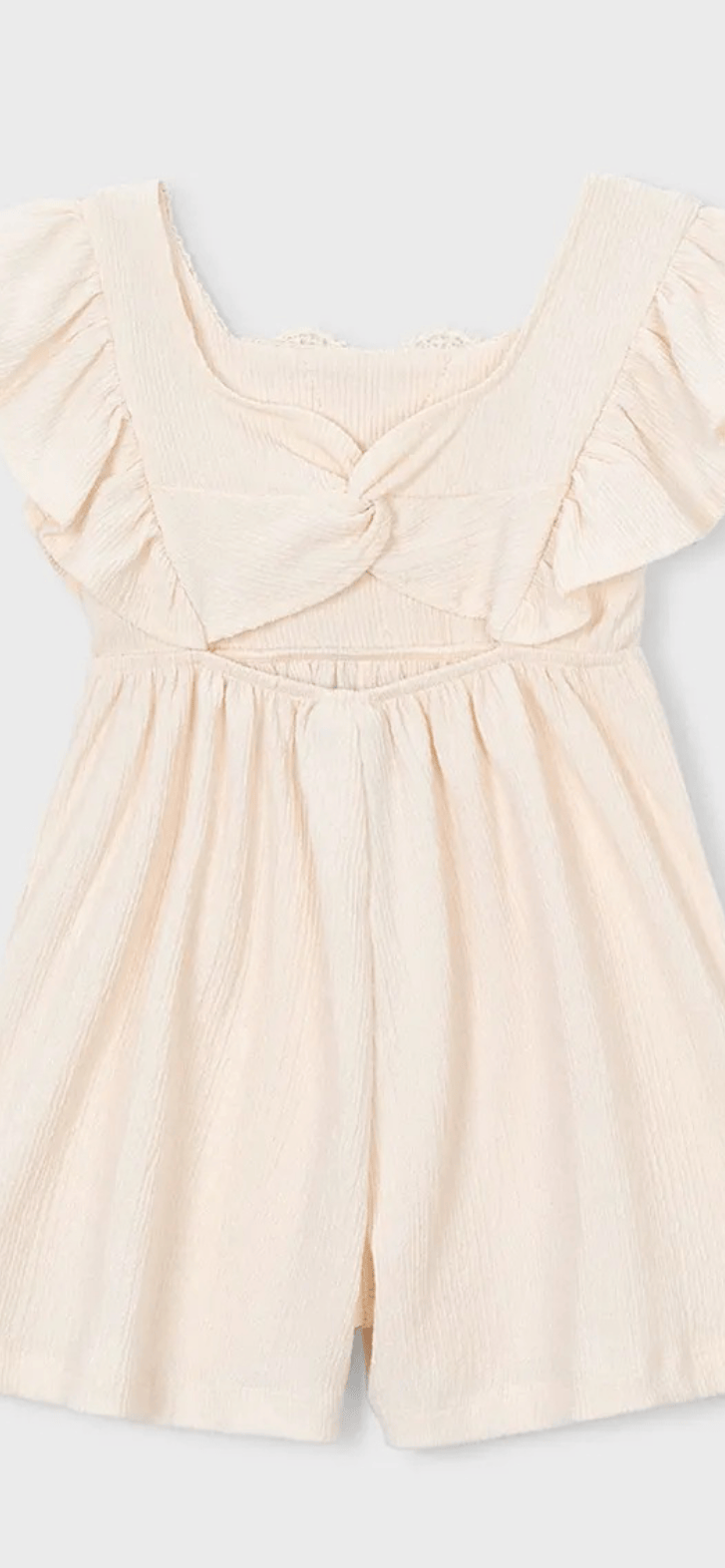 Mayoral Crochet Knit Jumpsuit