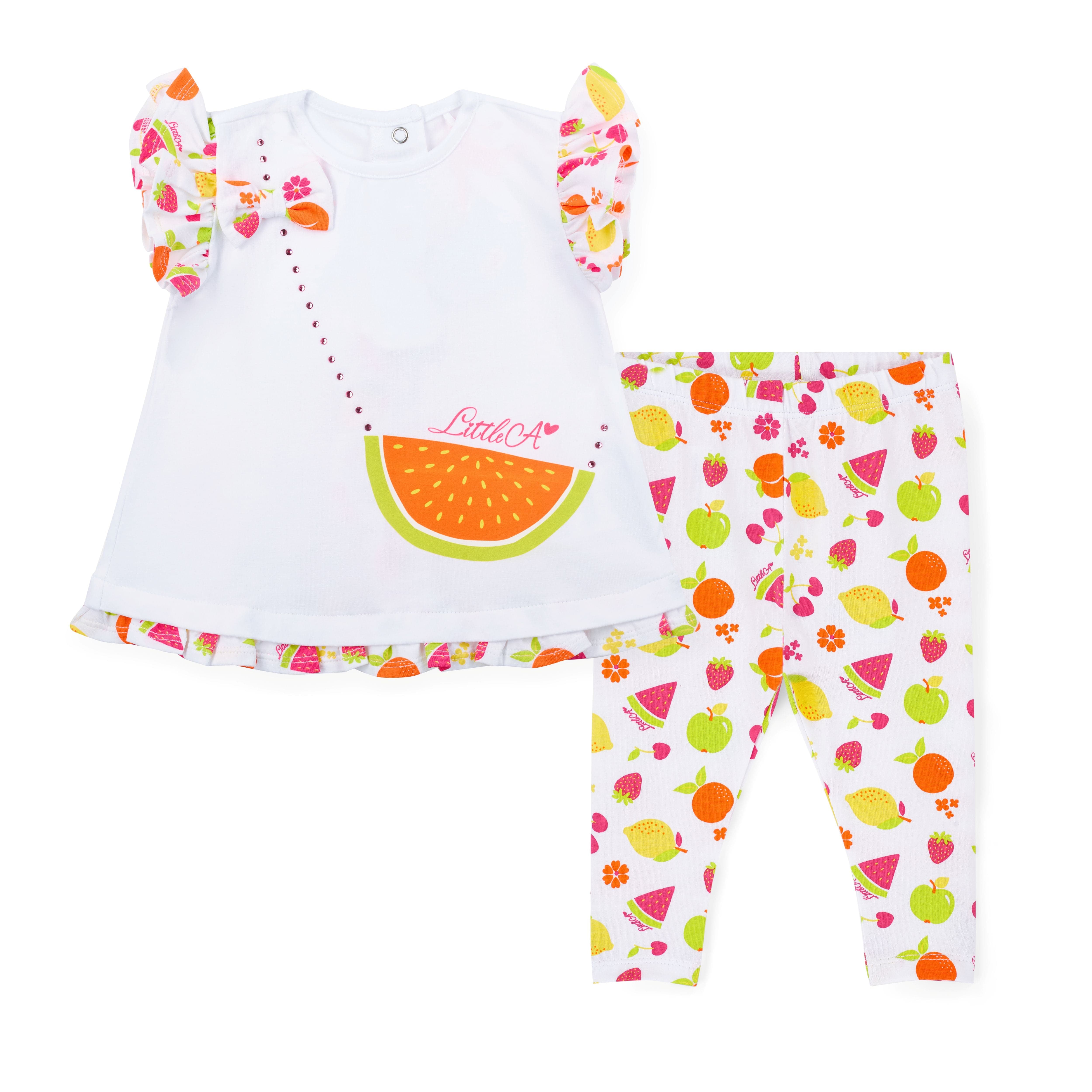 Little A Palmer Fruit Print Legging Set