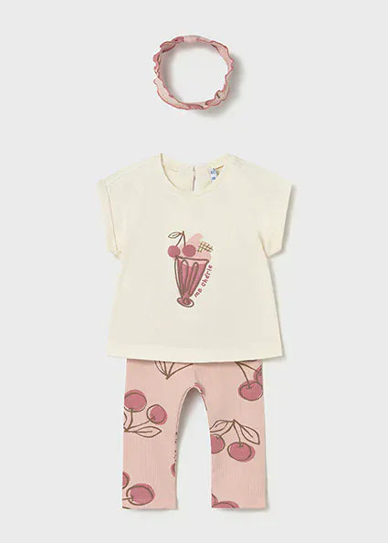 Mayoral Leggings and Headband Set