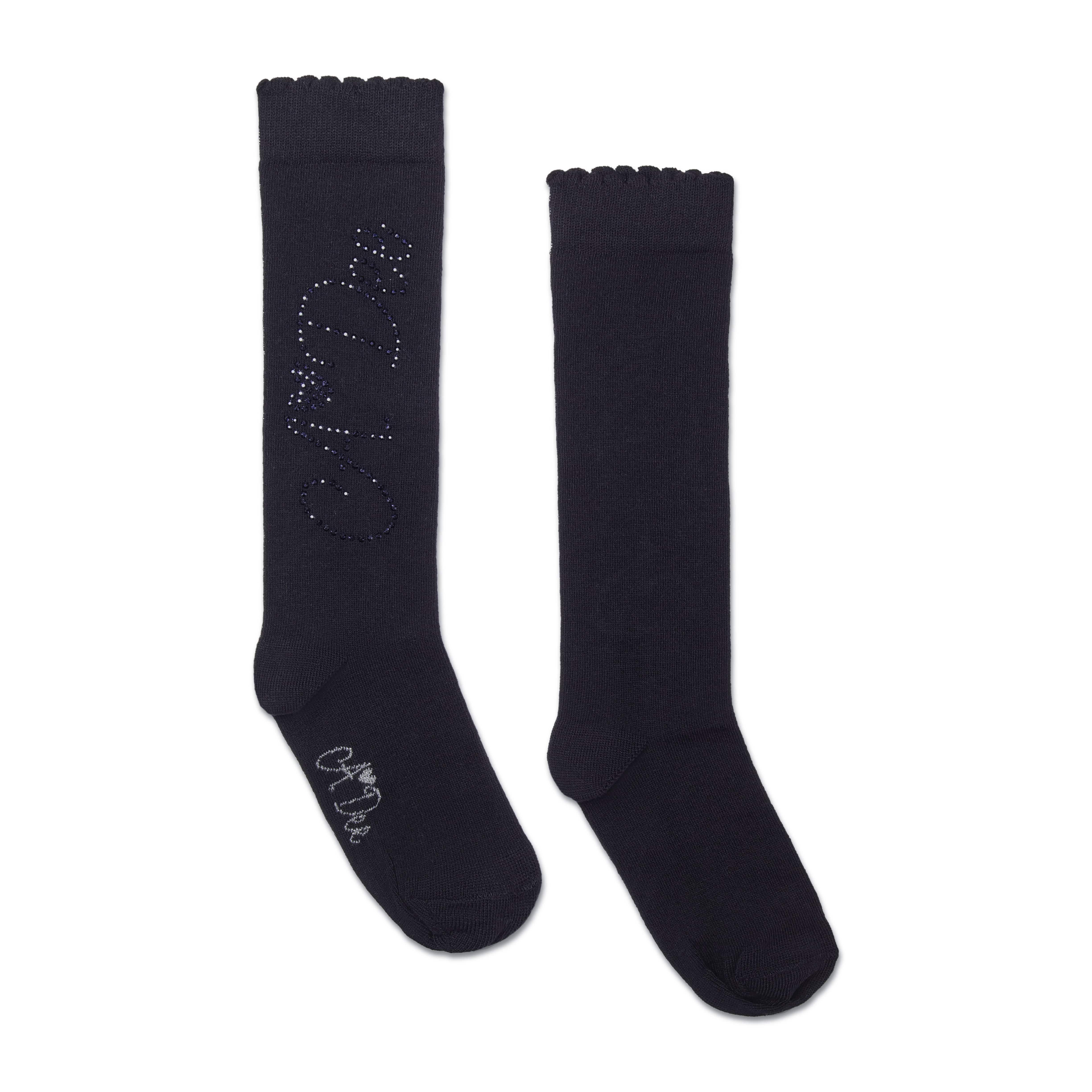 A Dee Seren Black Knee High Socks