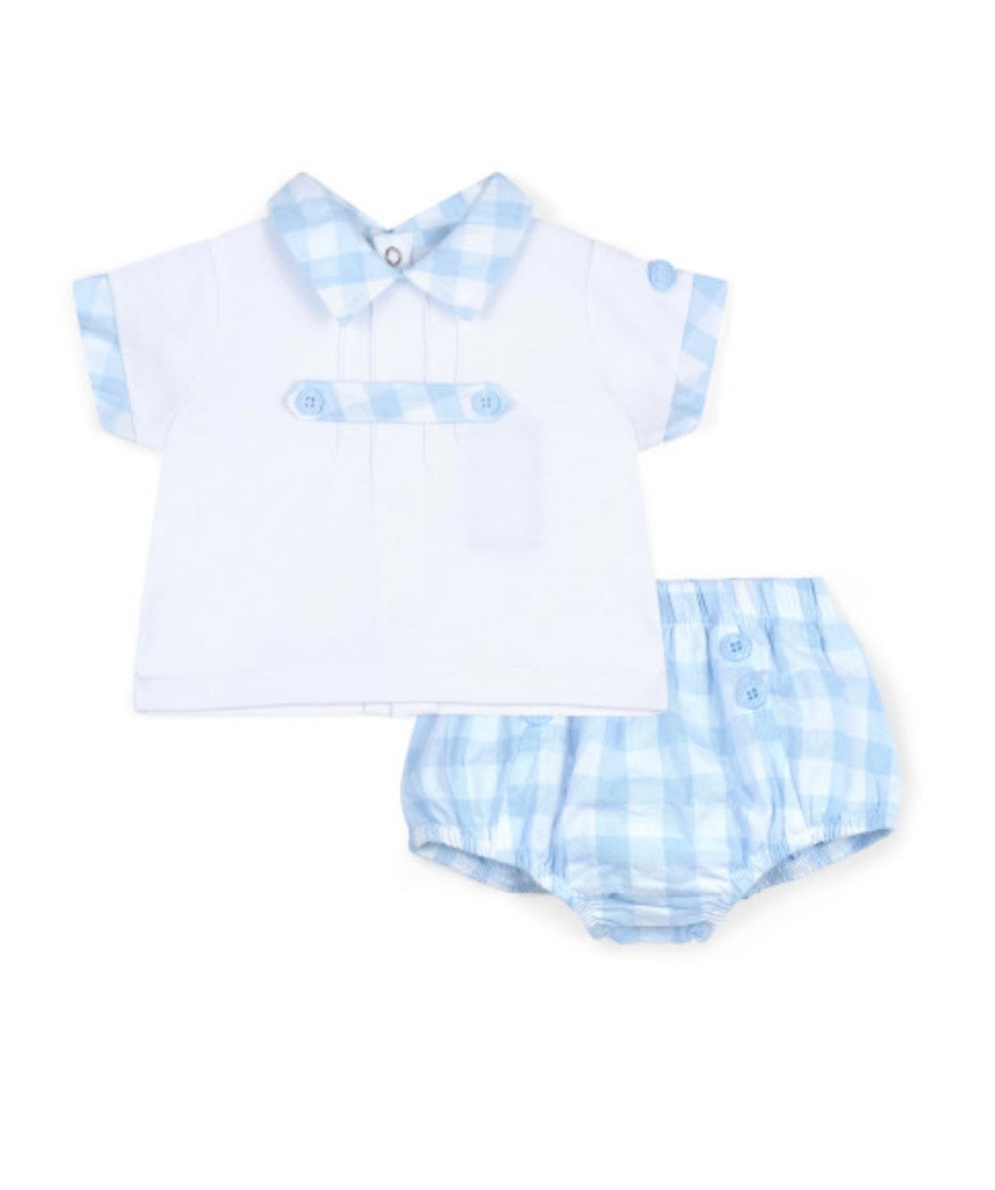 Mitch & Son Elio Gingham Pant Set