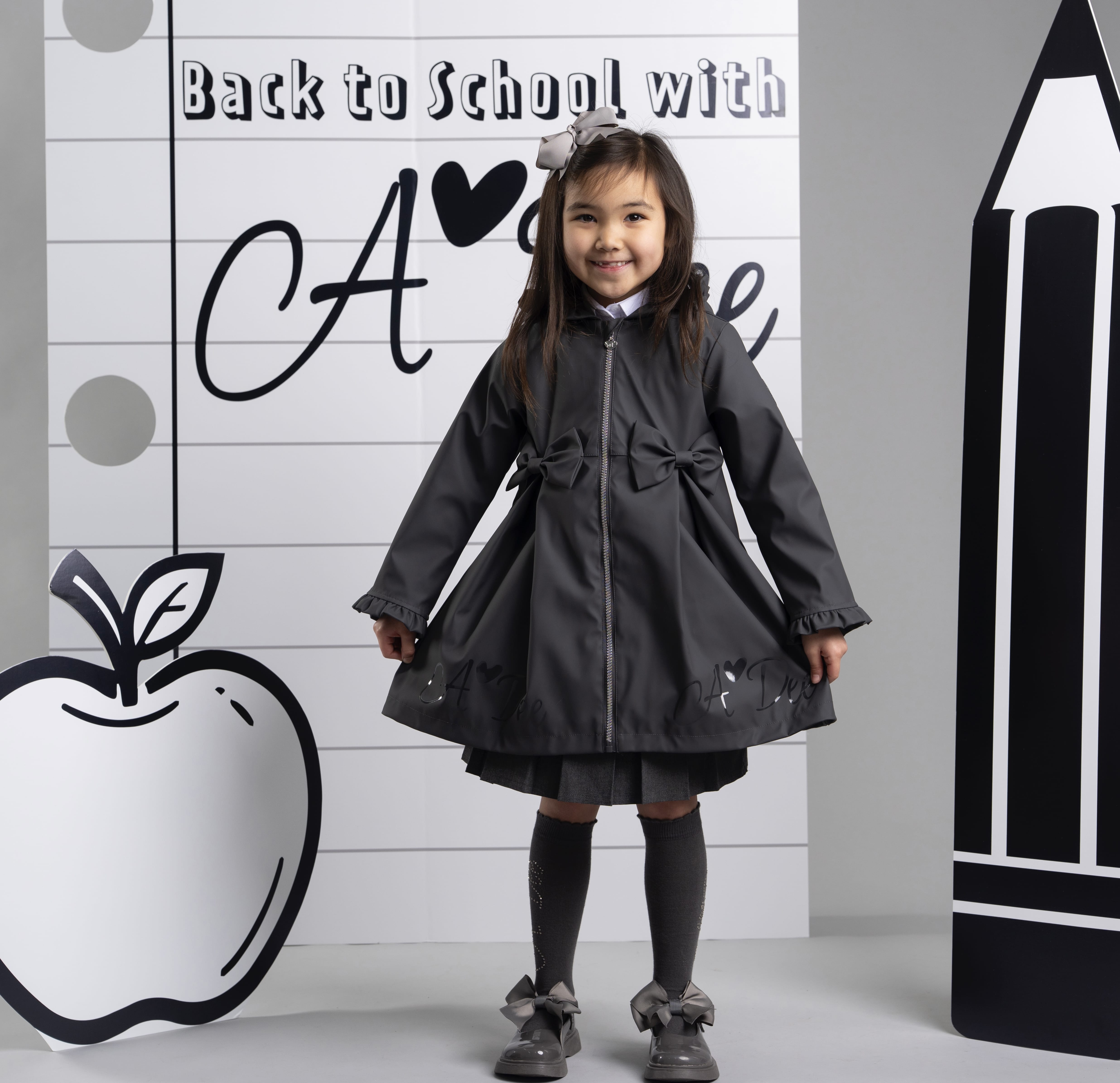 A Dee Nova Dark Grey Raincoat