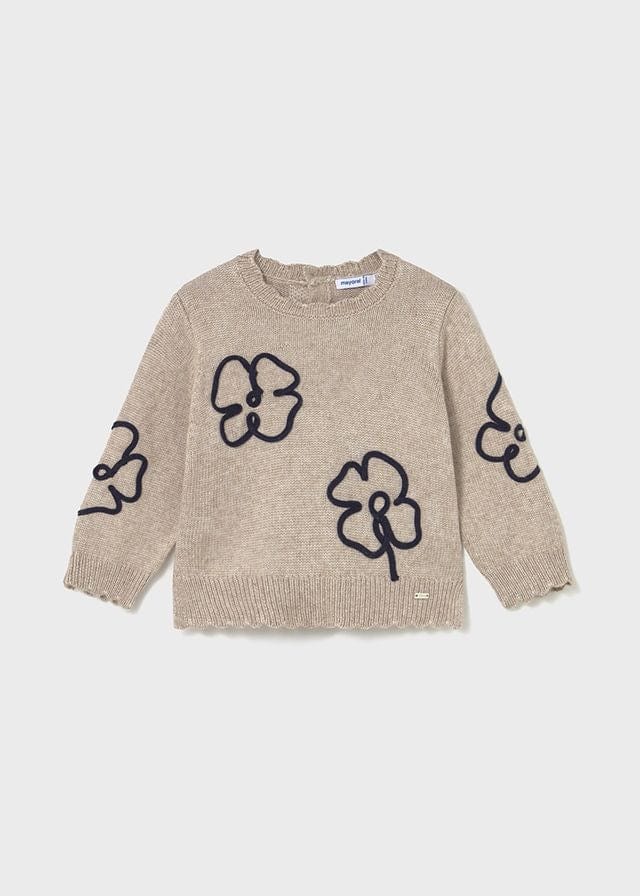 Mayoral Sweater & Denim Set
