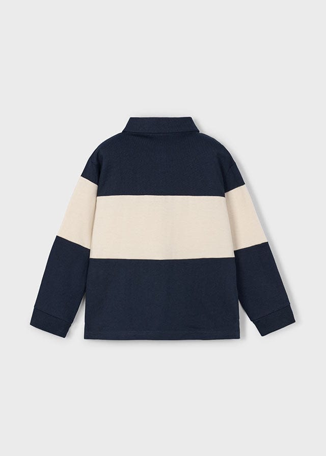 Mayoral Long Sleeve Polo Shirt